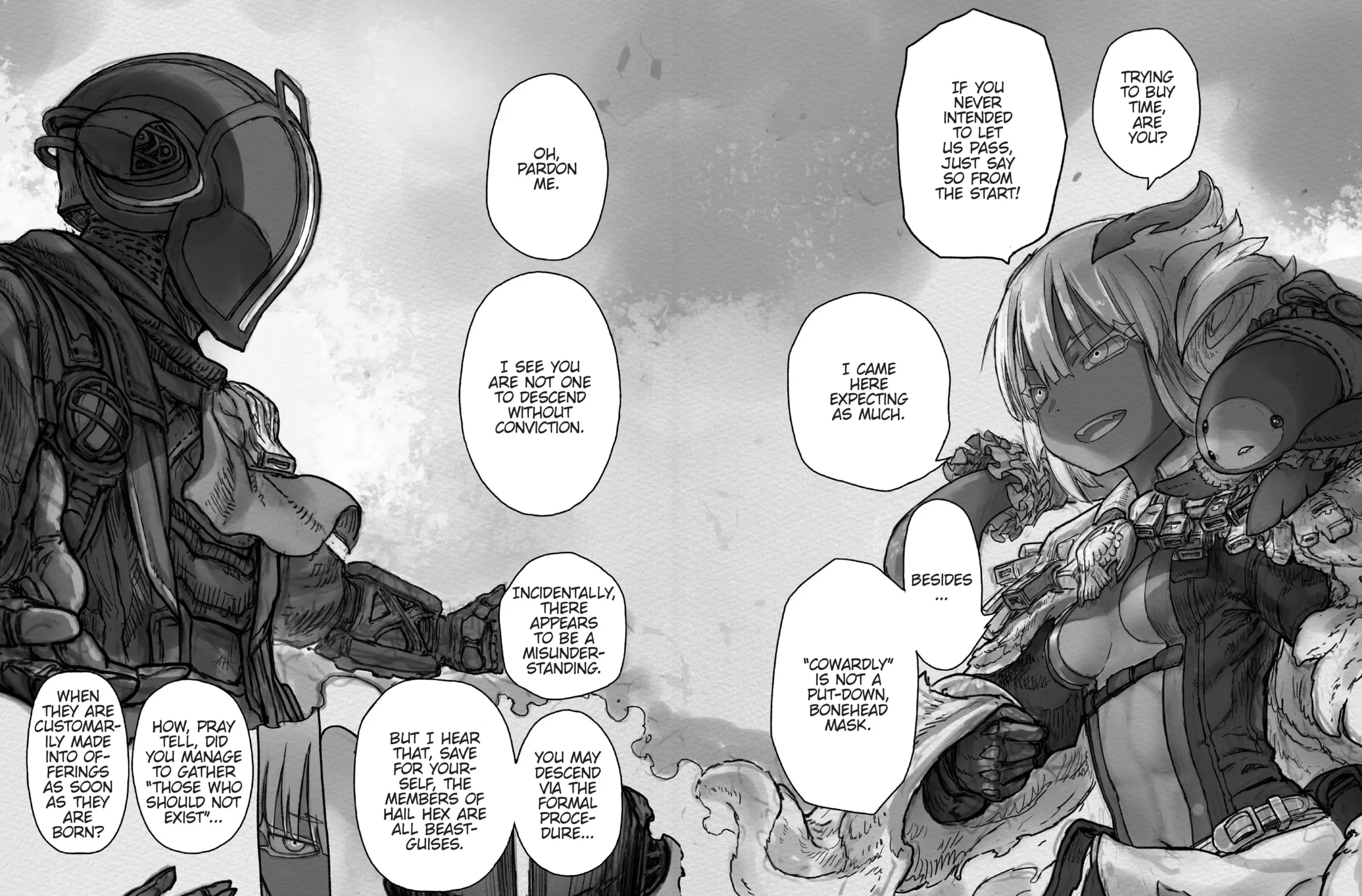 Read Made in Abyss chapter 64 image 14 on Lezhin
