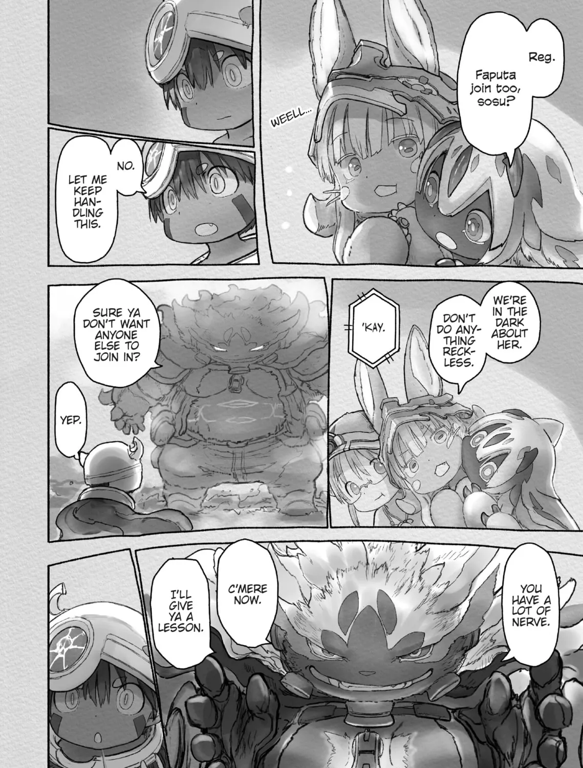Read Made in Abyss chapter 64 image 84 on Lezhin