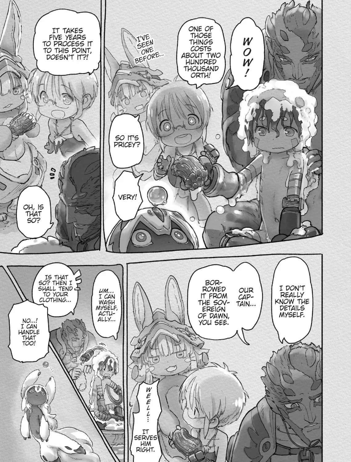 Read Made in Abyss chapter 65 image 4 on Lezhin