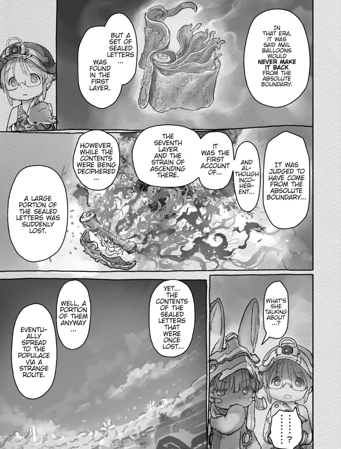 Read Made in Abyss chapter 65 image 42 on Lezhin
