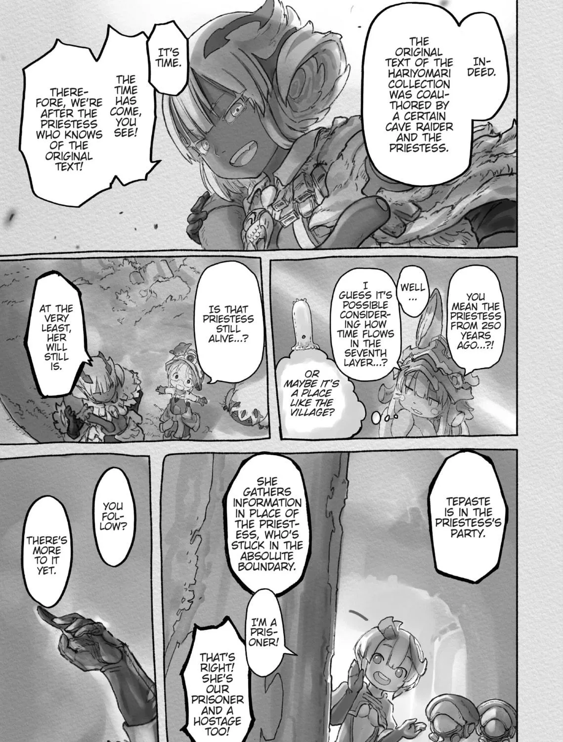 Read Made in Abyss chapter 65 image 46 on Lezhin