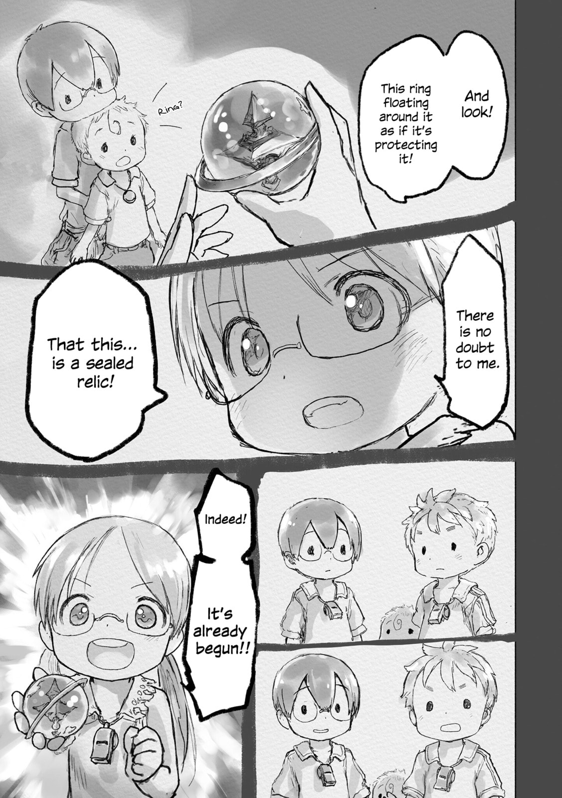 Read Made in Abyss chapter 66.7 image 4 on Lezhin