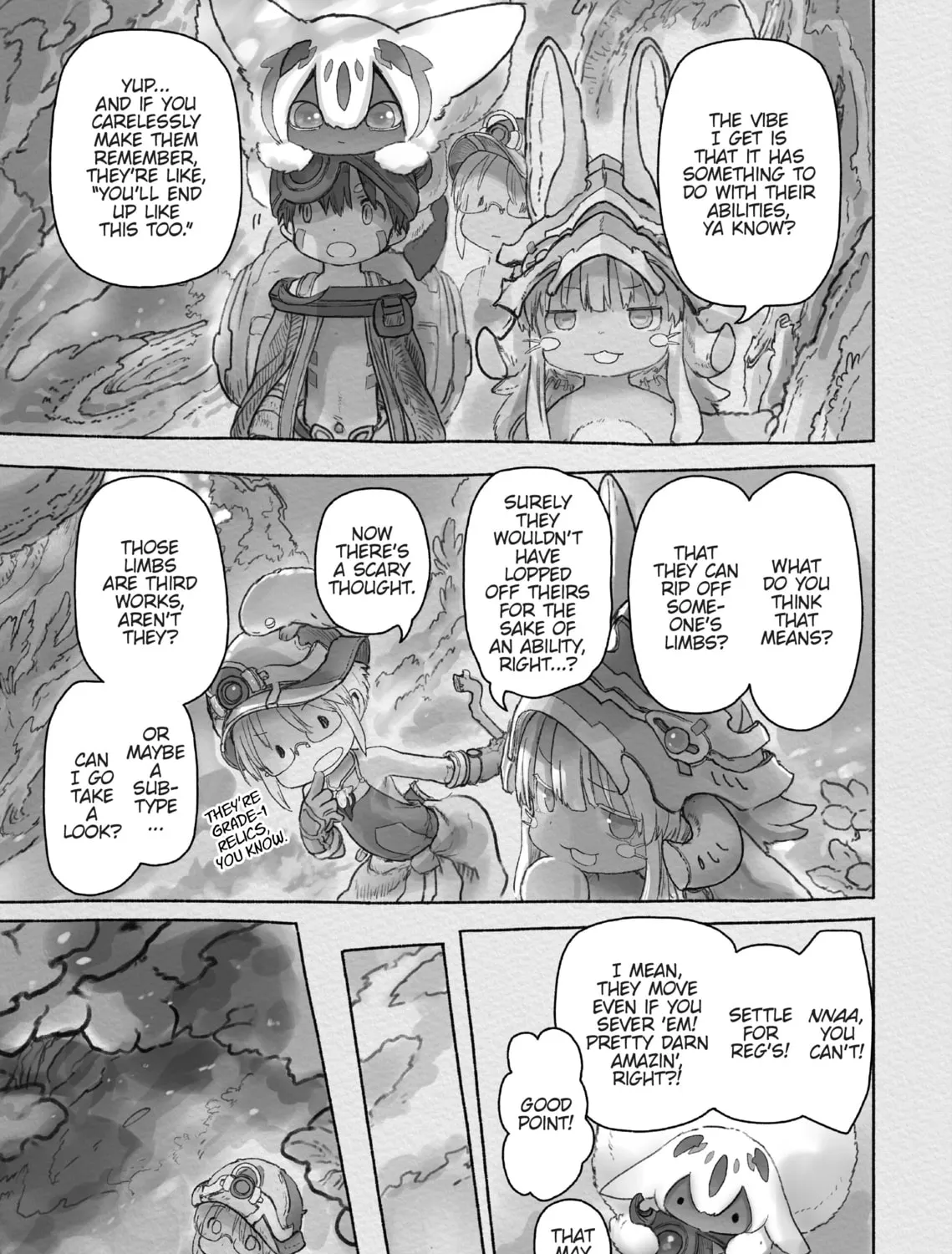 Read Made in Abyss chapter 66 image 42 on Lezhin