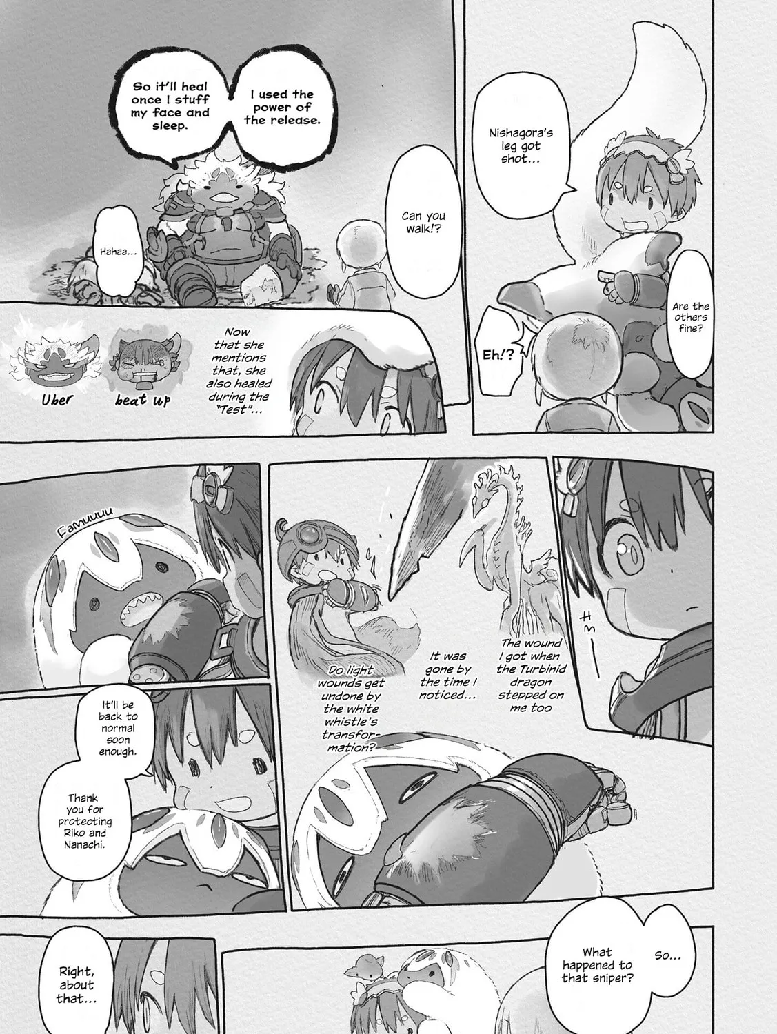 Read Made in Abyss chapter 71 image 104 on Lezhin
