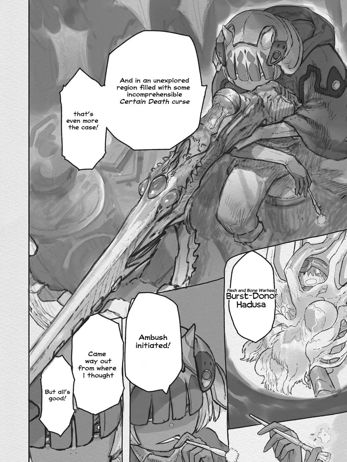 Read Made in Abyss chapter 71 image 14 on Lezhin