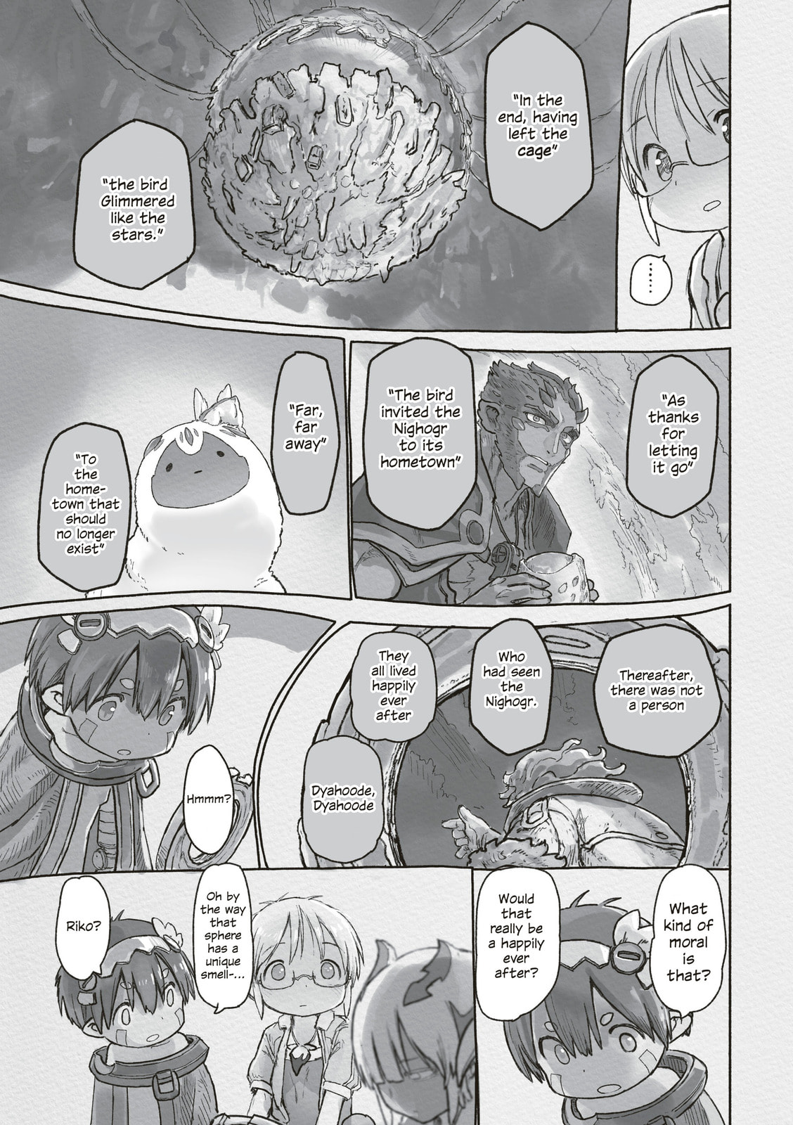 Read Made in Abyss chapter 72 image 10 on Lezhin