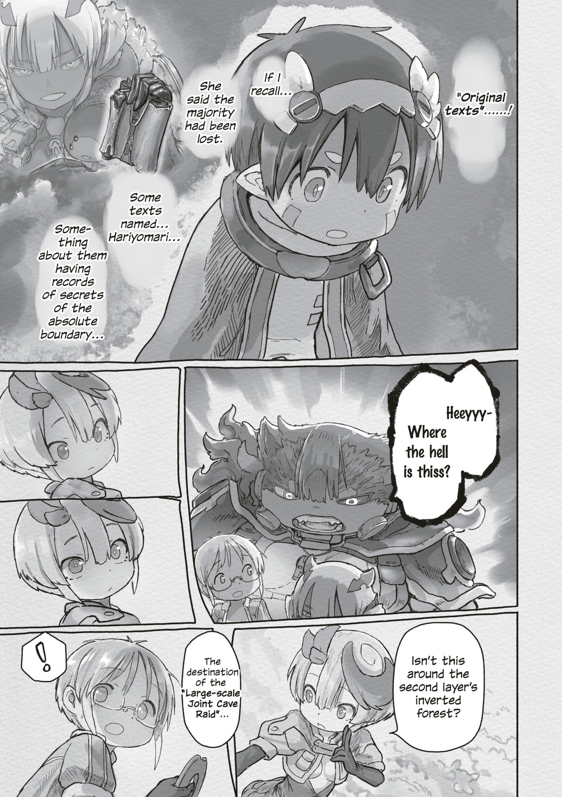 Read Made in Abyss chapter 72 image 12 on Lezhin