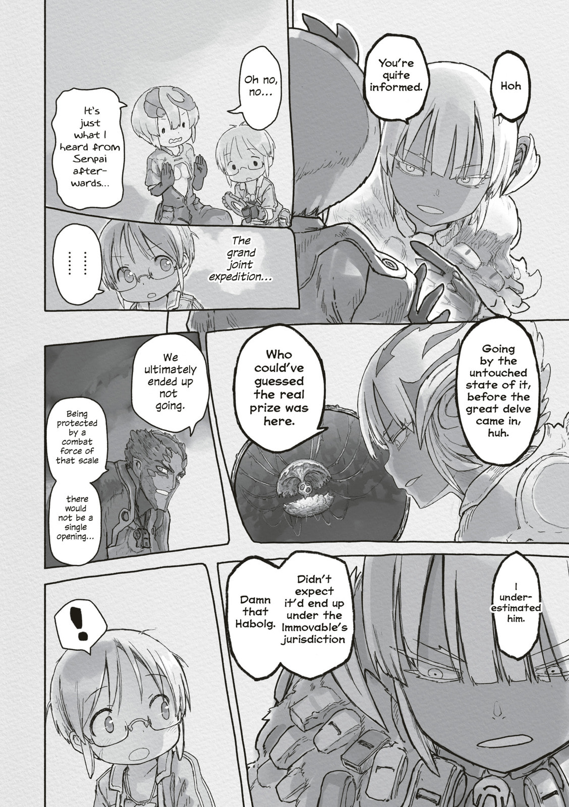 Read Made in Abyss chapter 72 image 13 on Lezhin