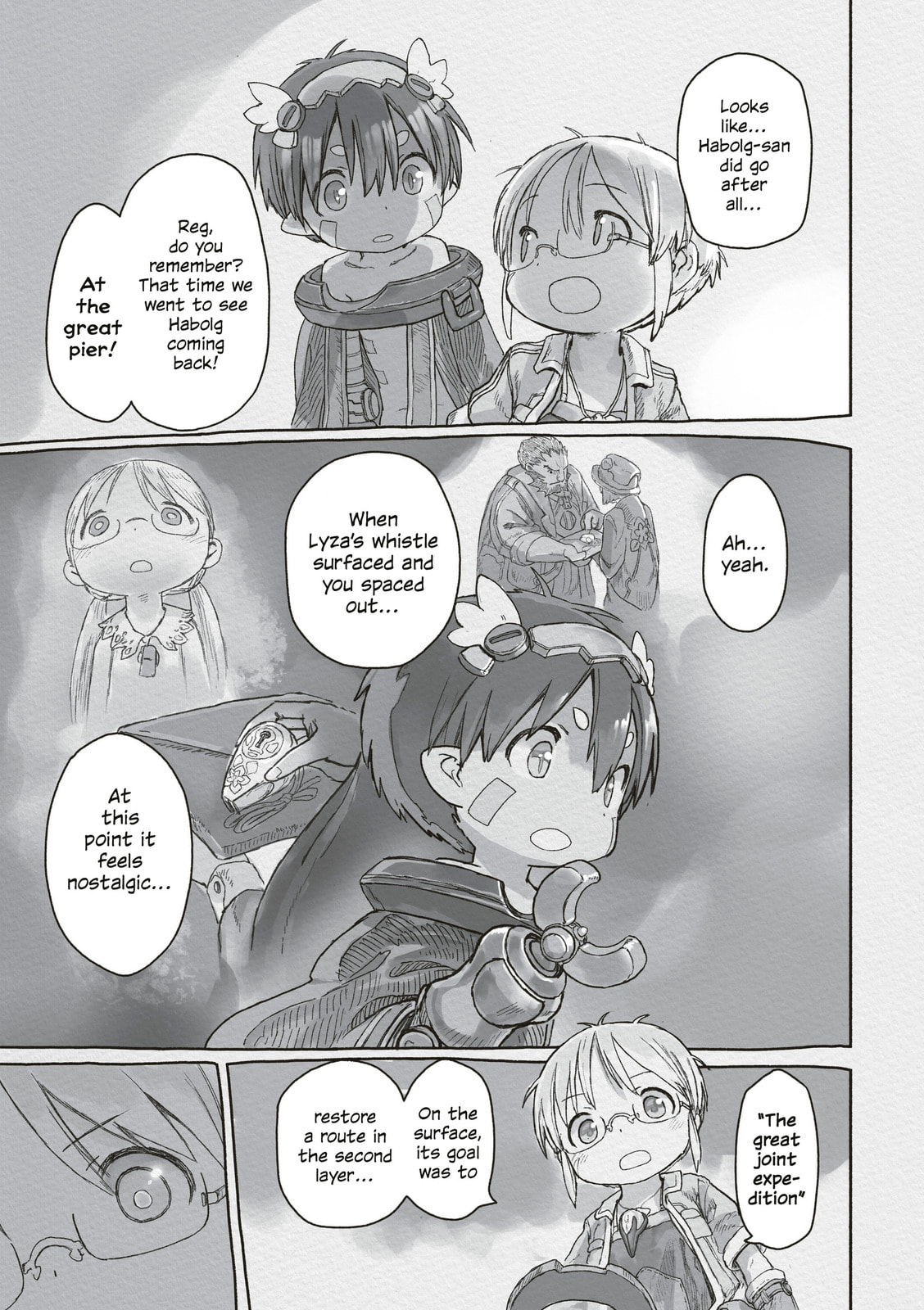Read Made in Abyss chapter 72 image 14 on Lezhin