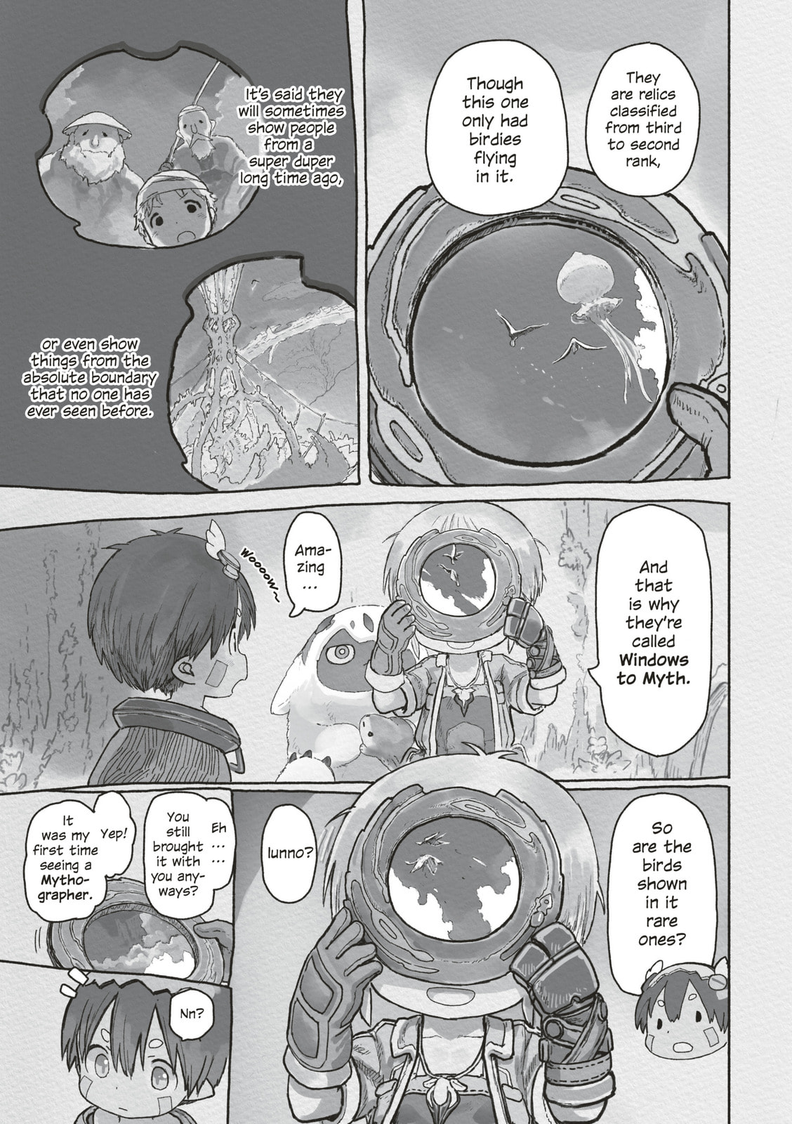 Read Made in Abyss chapter 72 image 2 on Lezhin