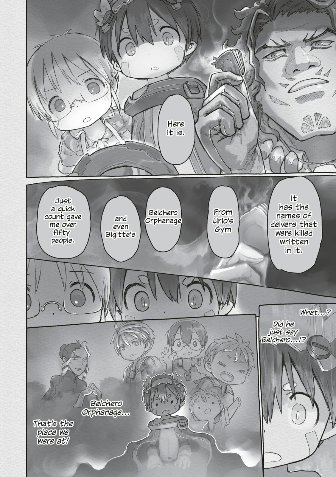 Read Made in Abyss chapter 72 image 21 on Lezhin
