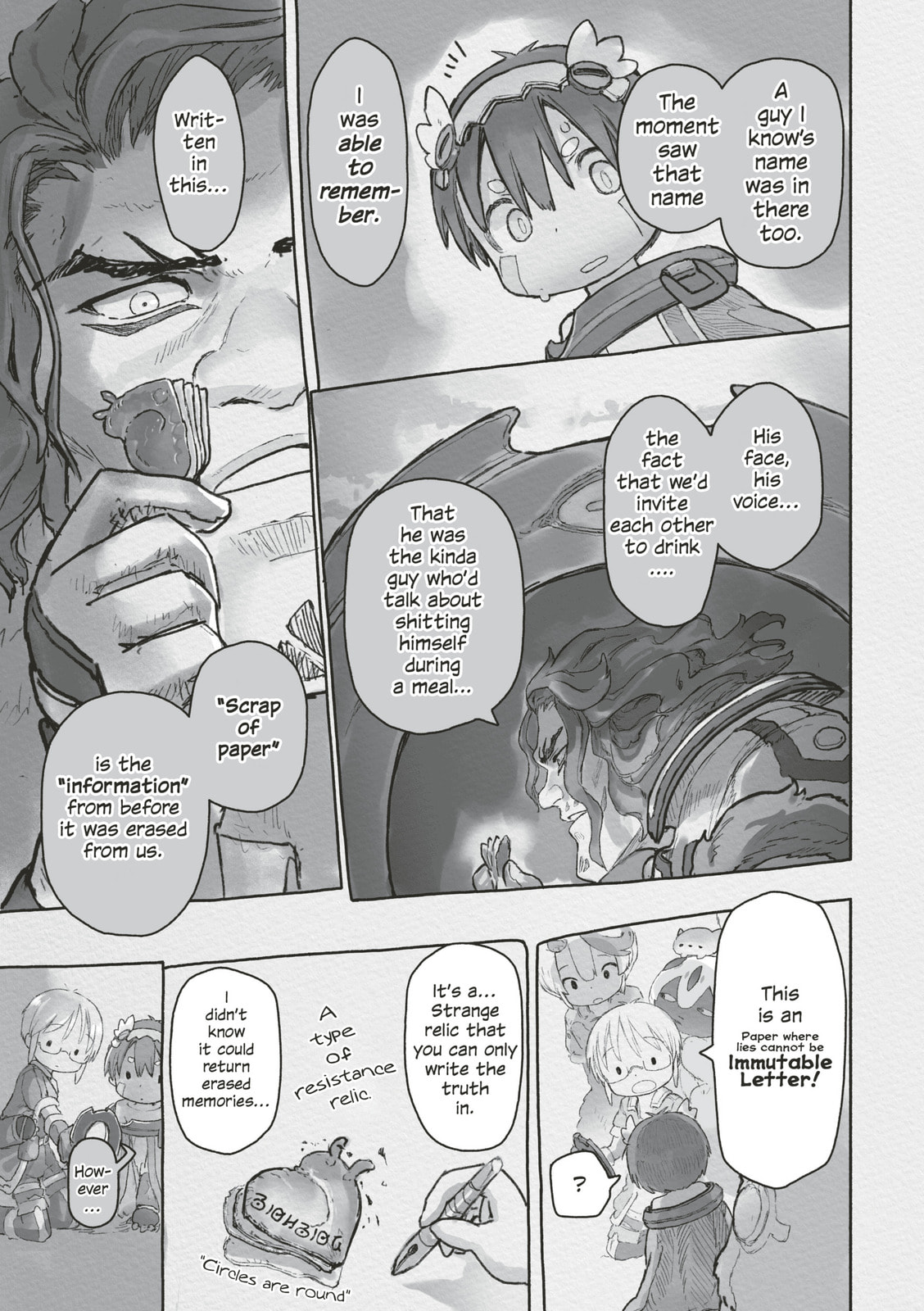 Read Made in Abyss chapter 72 image 22 on Lezhin