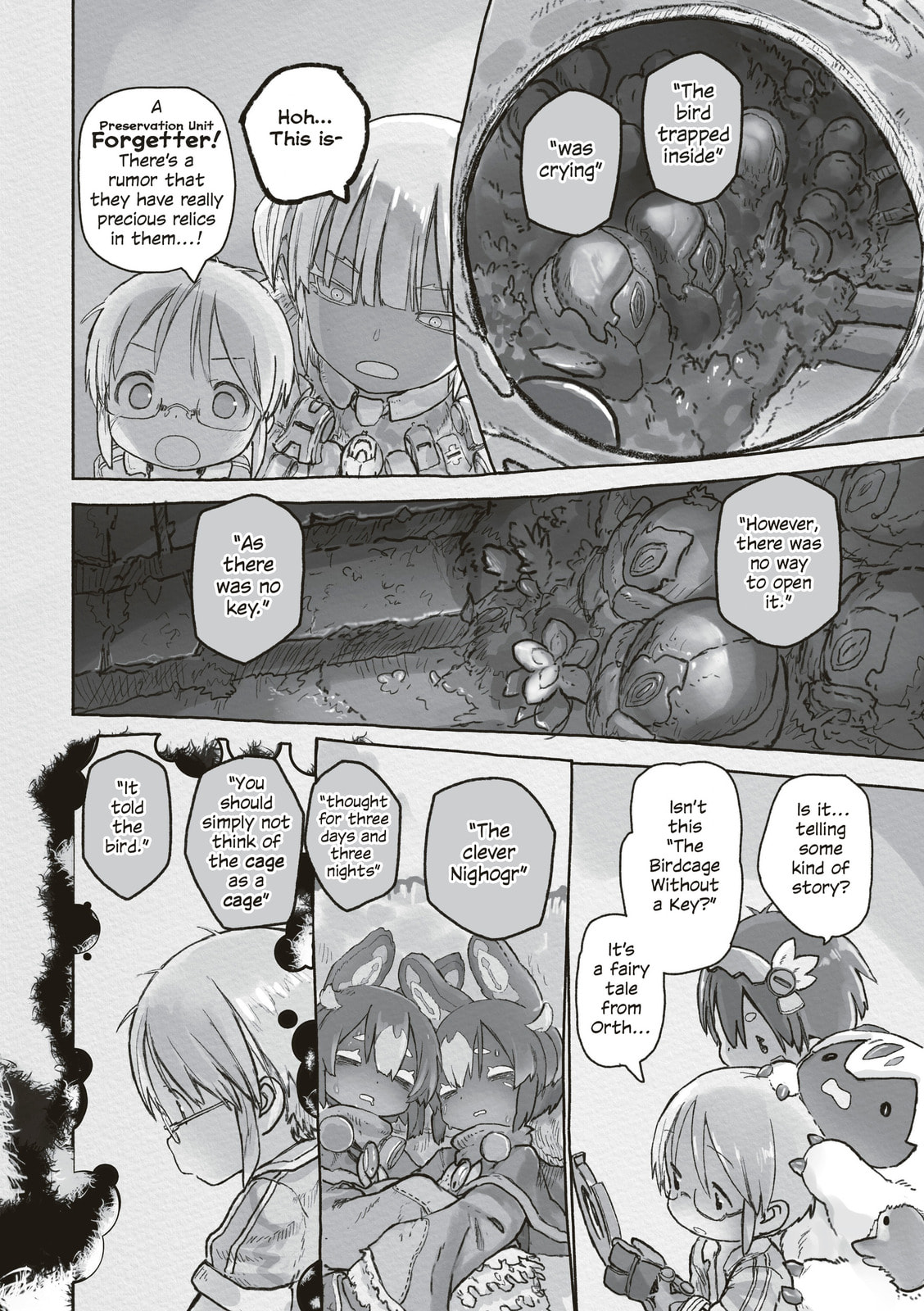 Read Made in Abyss chapter 72 image 9 on Lezhin