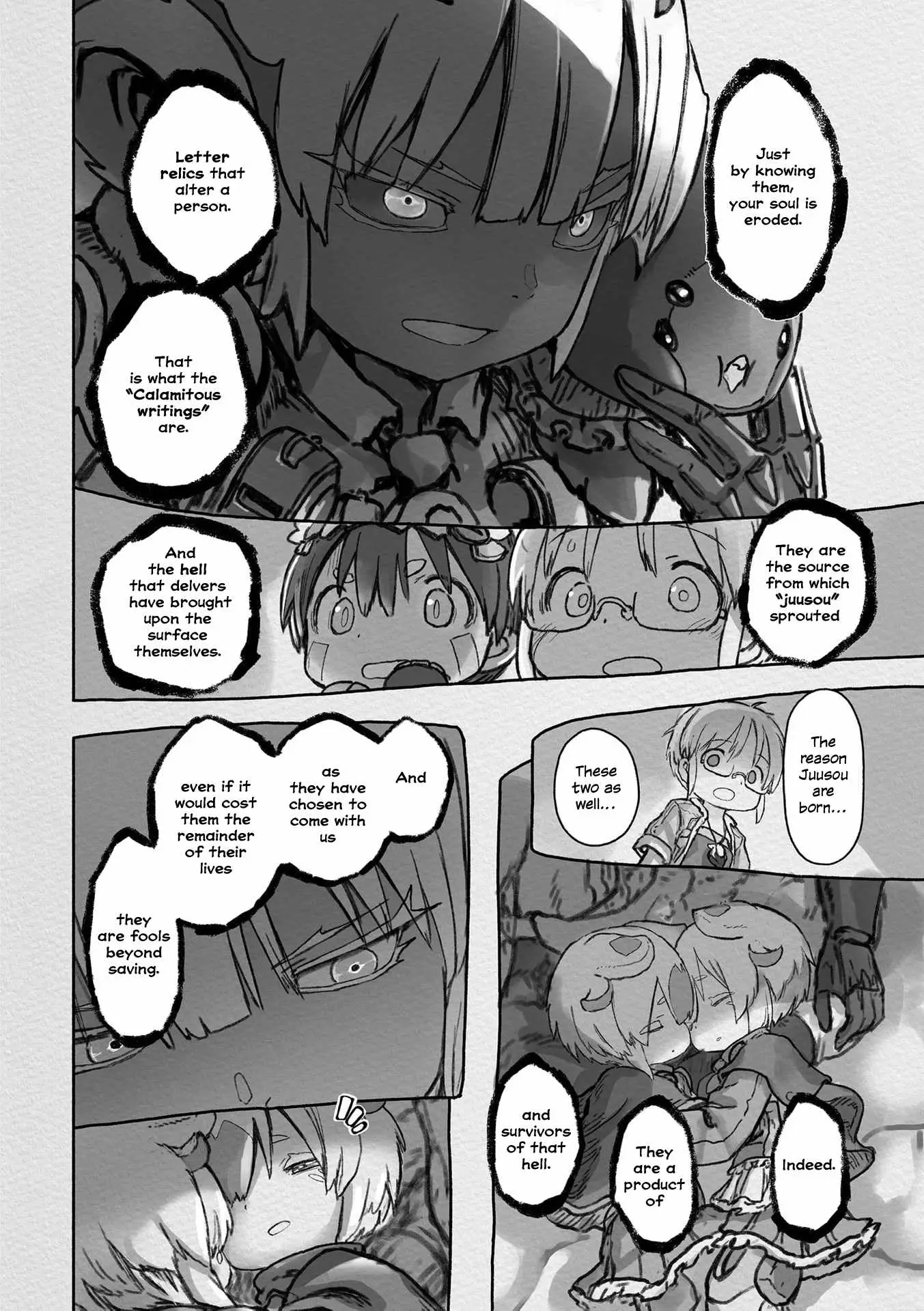 Read Made in Abyss chapter 73.99 image 11 on Lezhin