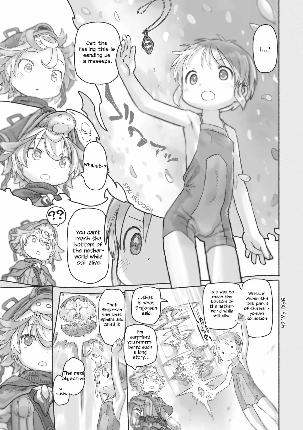 Read Made in Abyss chapter 73 image 6 on Lezhin