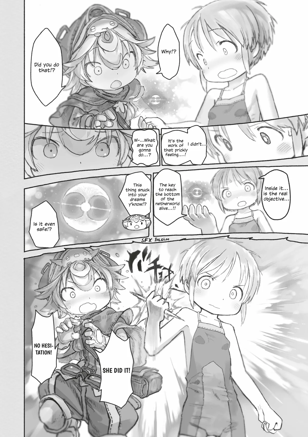 Read Made in Abyss chapter 73 image 9 on Lezhin