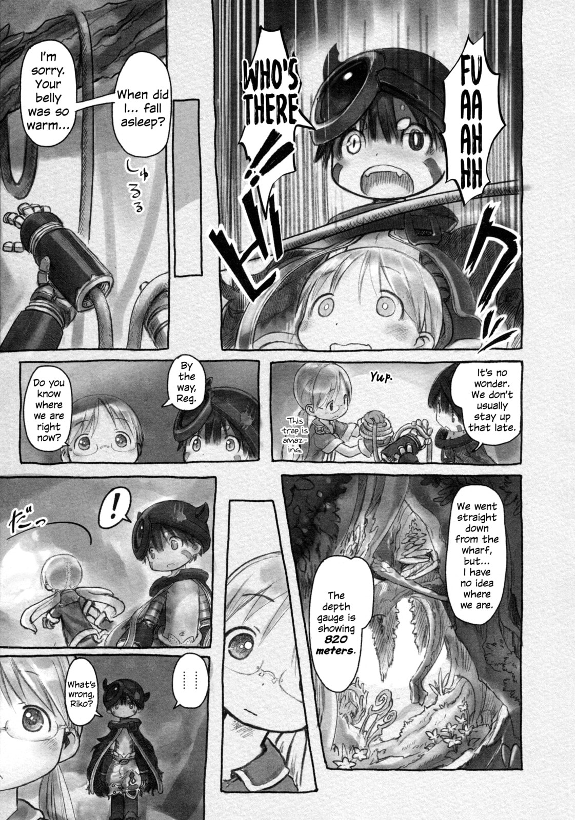 Read Made in Abyss chapter 9.1 image 6 on Lezhin