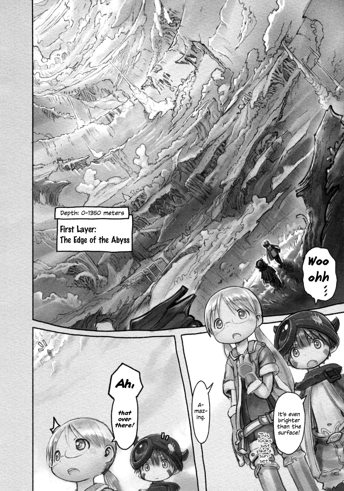 Read Made in Abyss chapter 9.1 image 7 on Lezhin