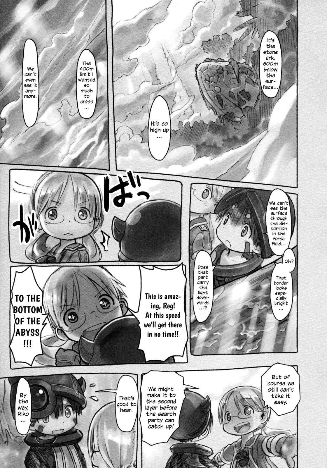 Read Made in Abyss chapter 9.1 image 8 on Lezhin