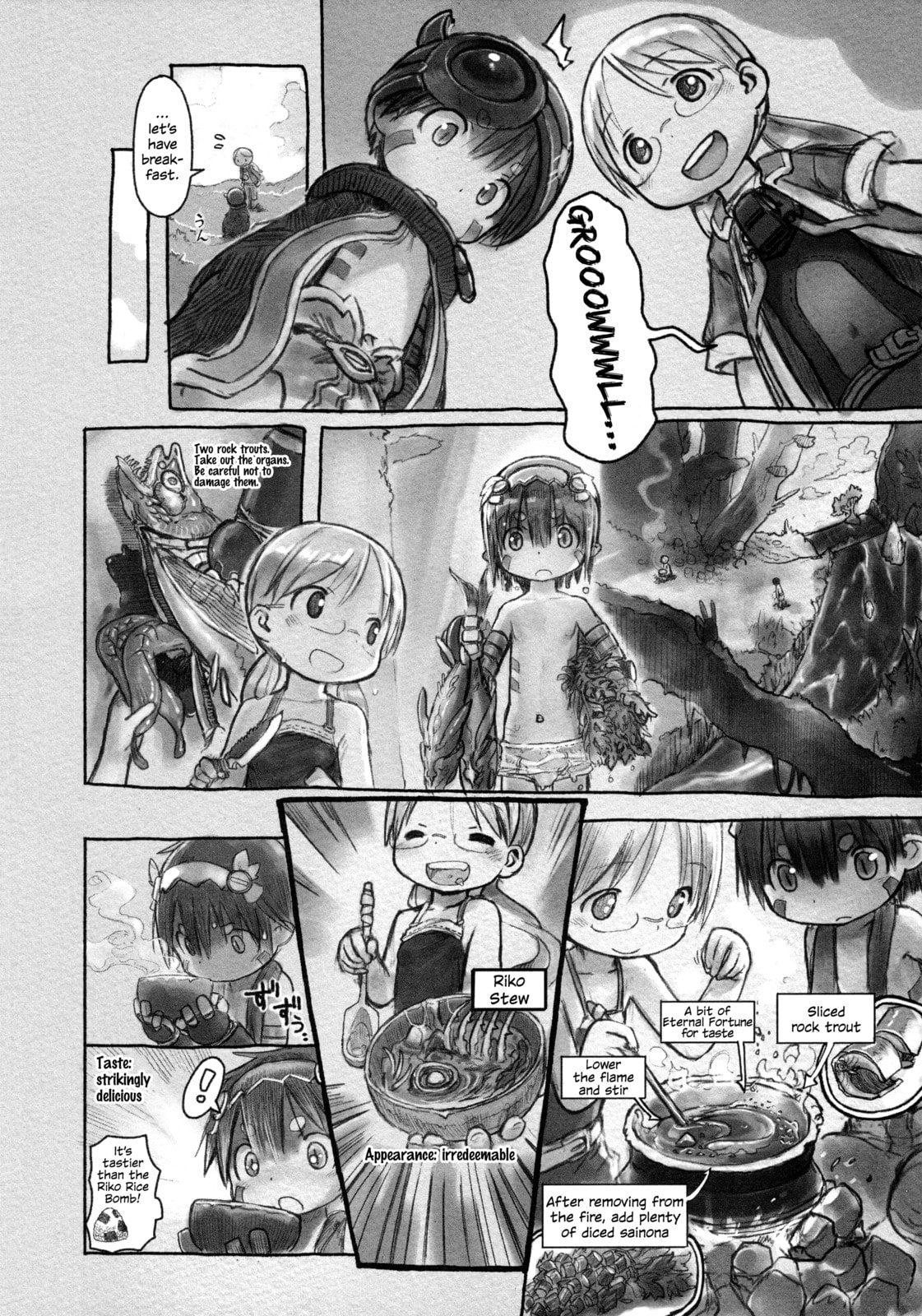 Read Made in Abyss chapter 9.1 image 9 on Lezhin