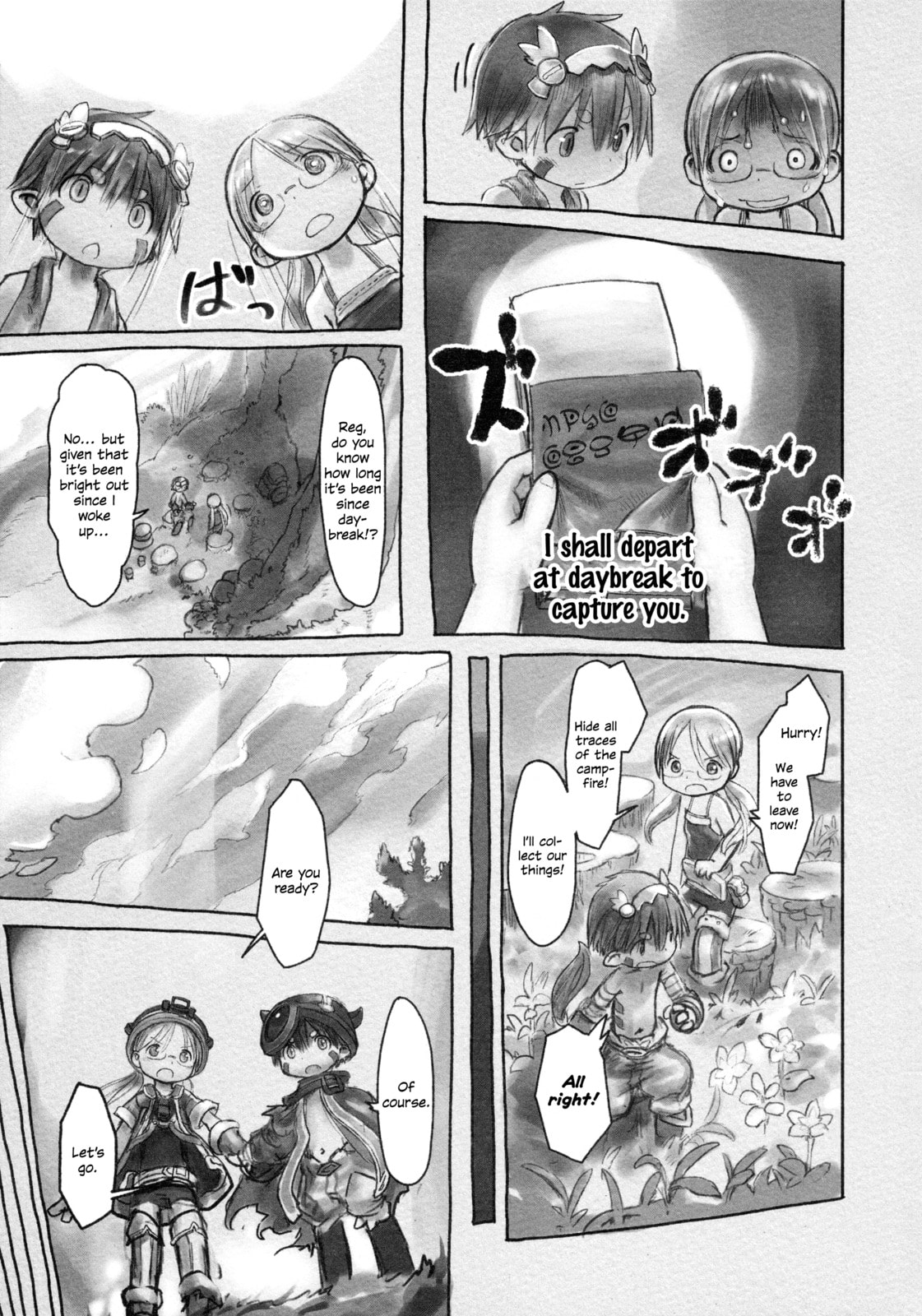 Read Made in Abyss chapter 9.2 image 2 on Lezhin