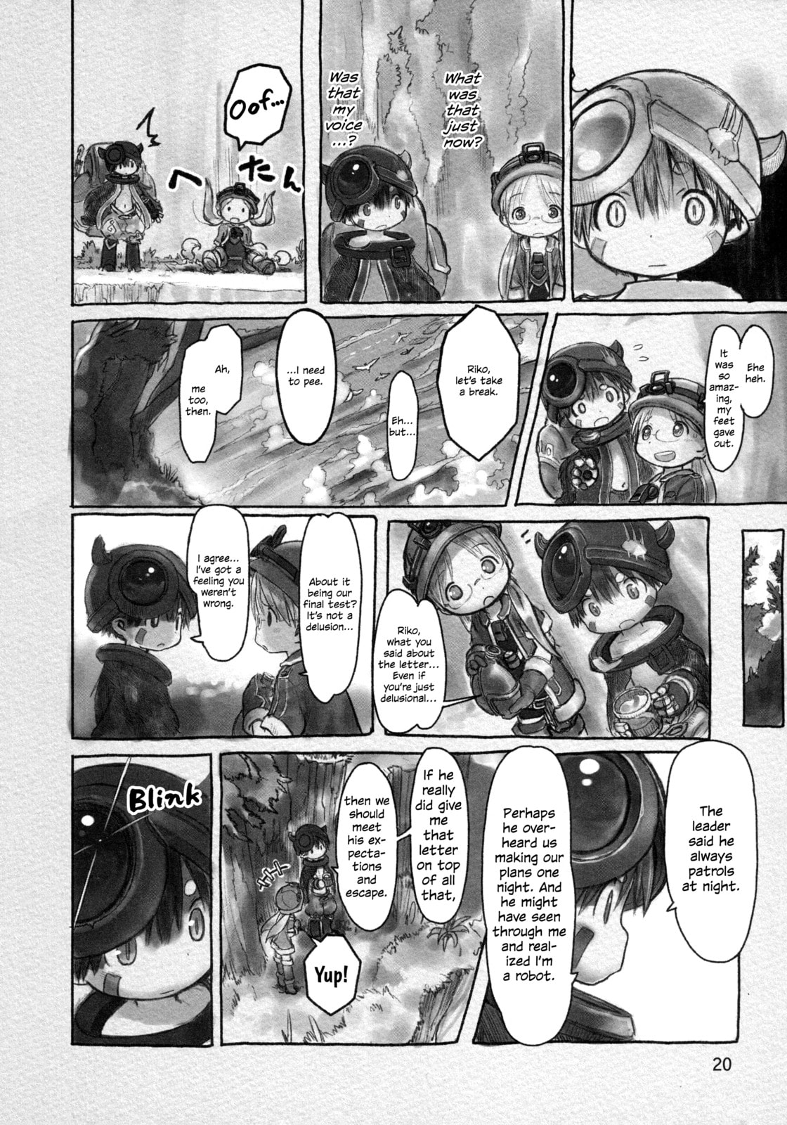 Read Made in Abyss chapter 9.2 image 8 on Lezhin