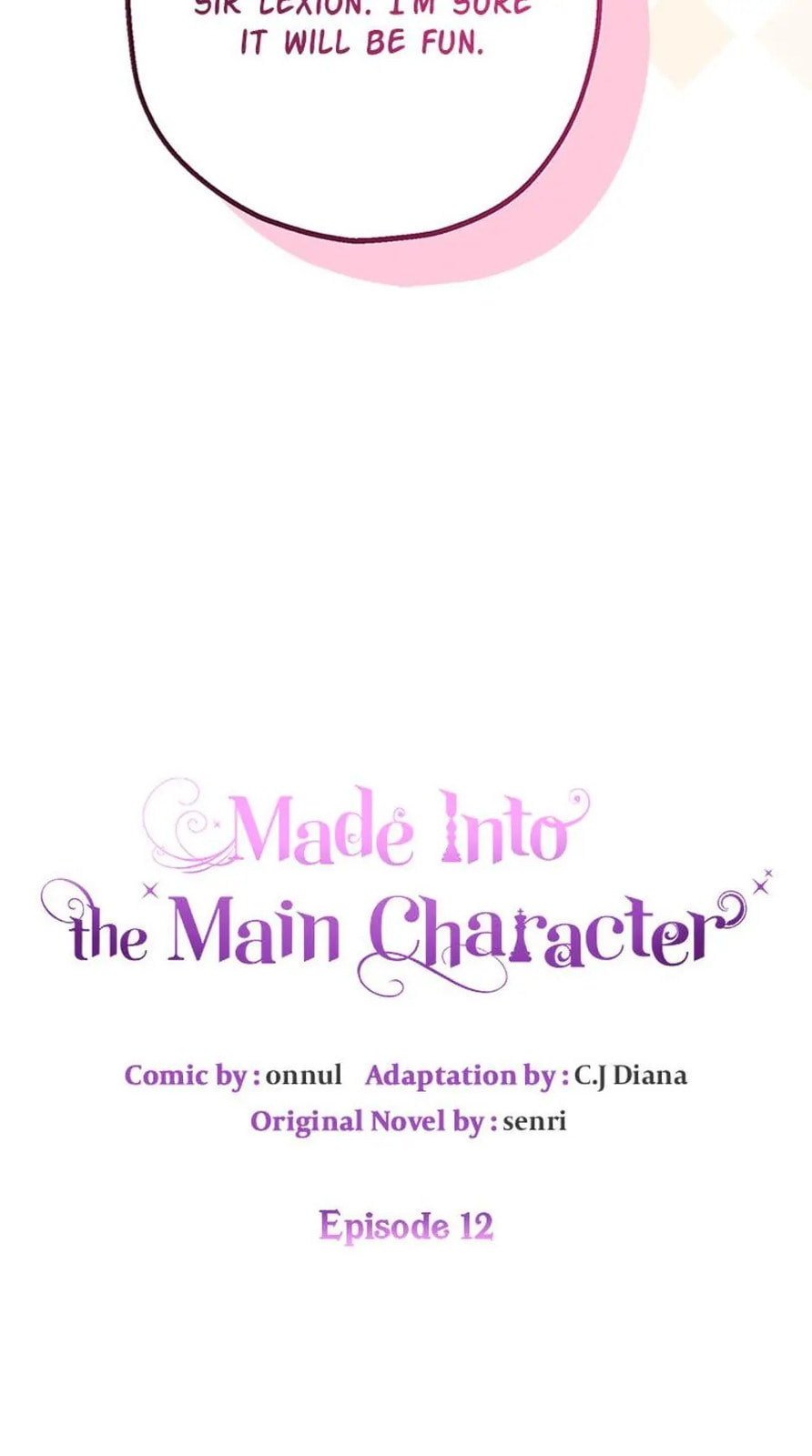 Read Made Into the Main Character chapter 12 image 35 on Lezhin