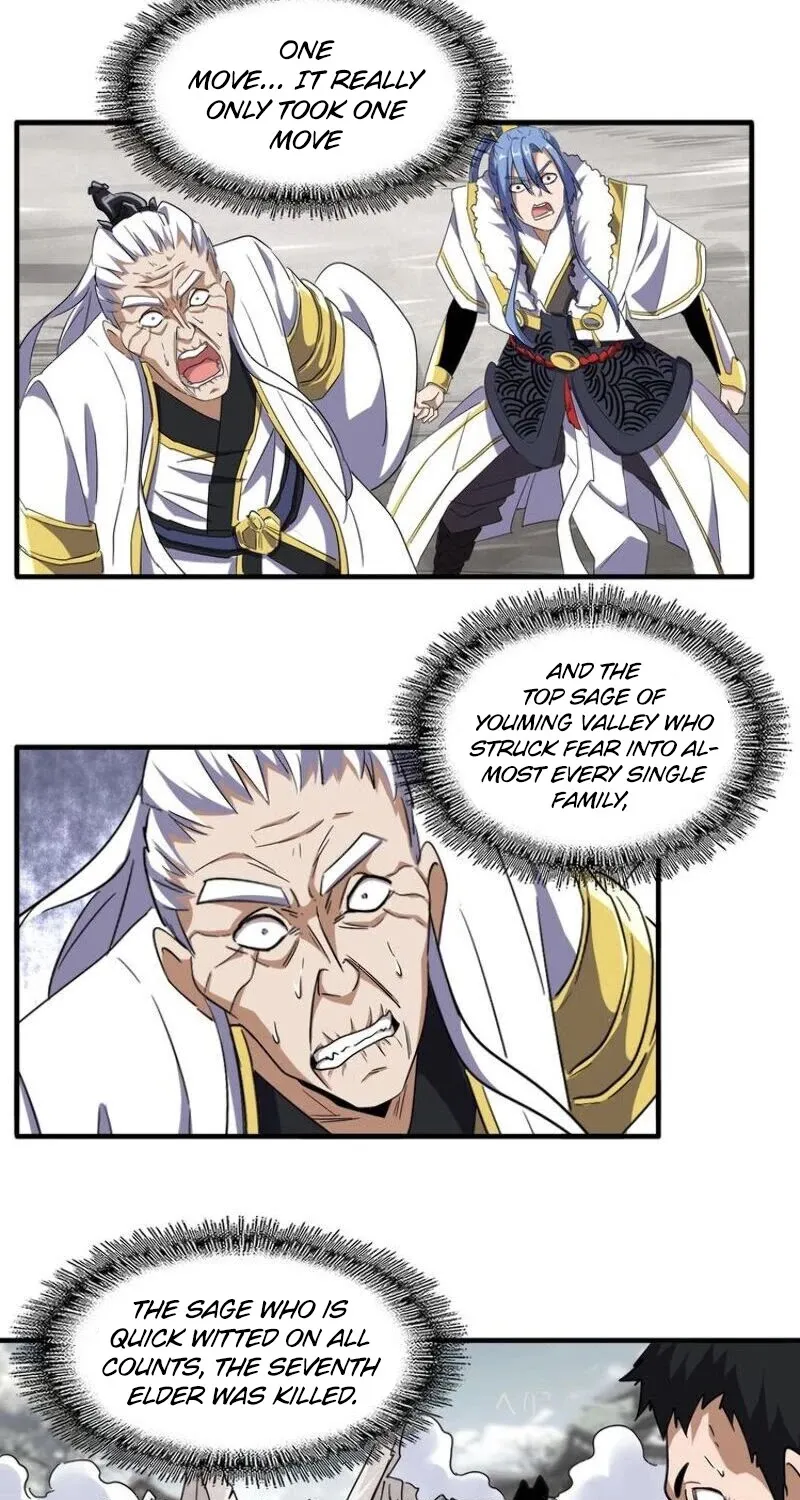 Read Magic Emperor chapter 100 image 3 on Lezhin