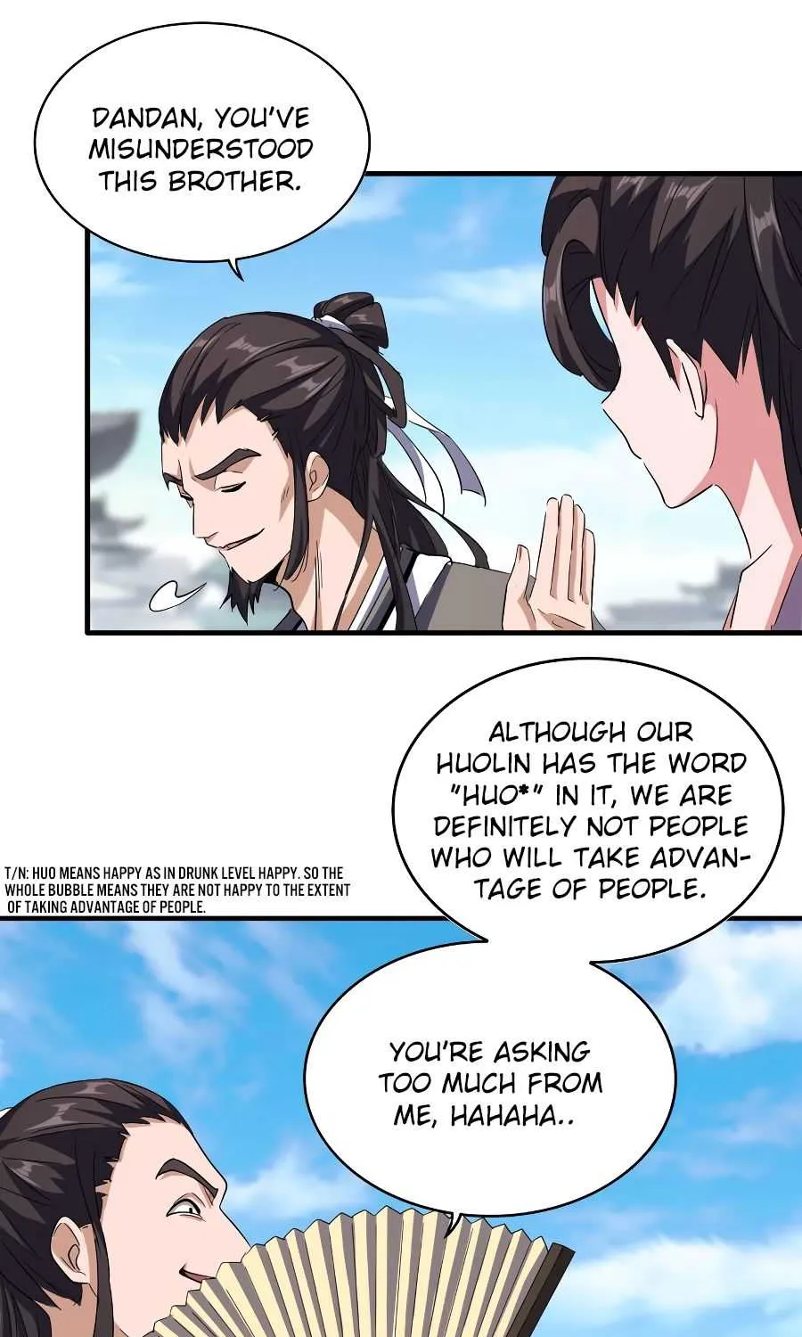 Read Magic Emperor chapter 111 image 22 on Lezhin