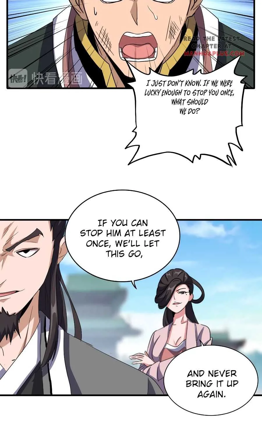 Read Magic Emperor chapter 111 image 32 on Lezhin