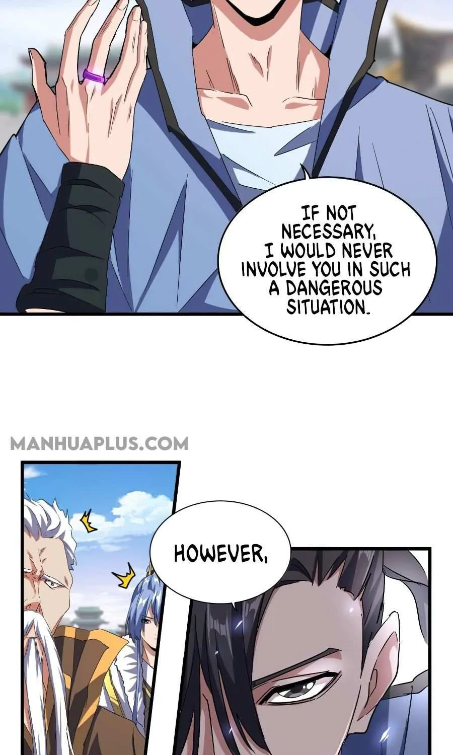 Read Magic Emperor chapter 147 image 34 on Lezhin