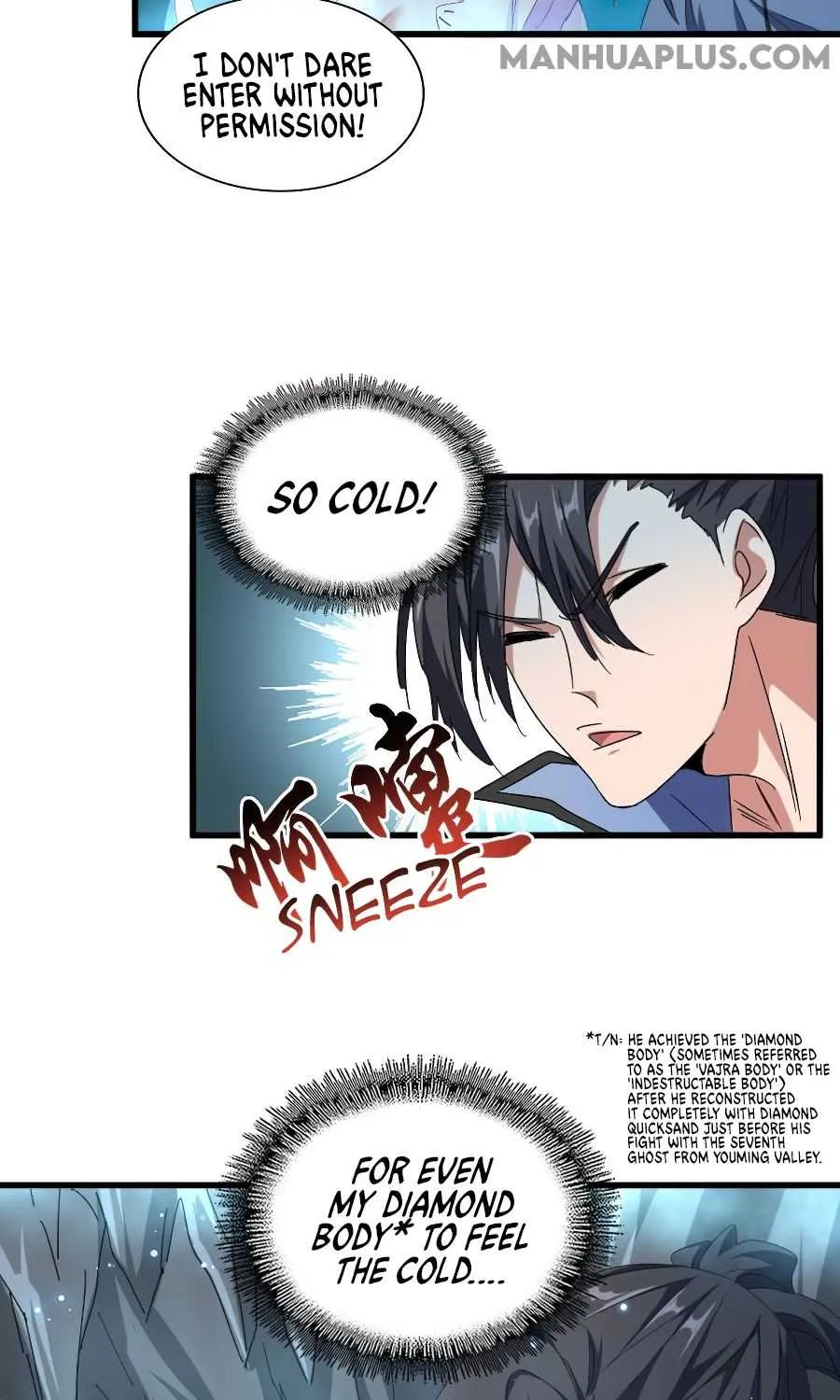 Read Magic Emperor chapter 150 image 7 on Lezhin