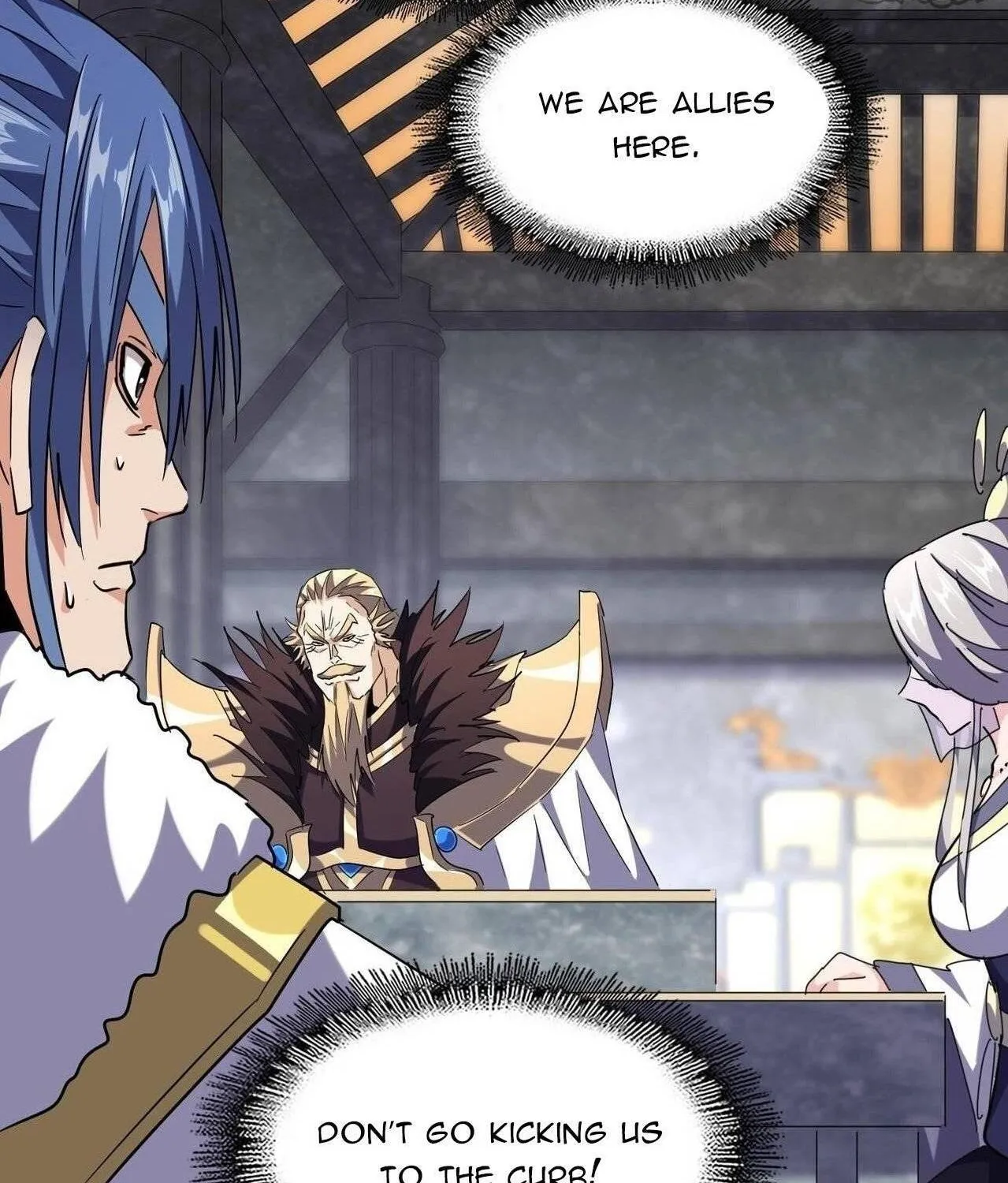 Read Magic Emperor chapter 220 image 7 on Lezhin