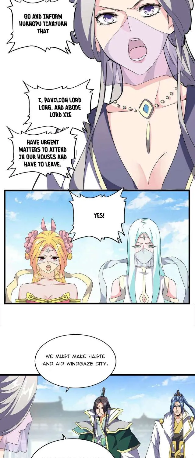 Read Magic Emperor chapter 222 image 12 on Lezhin
