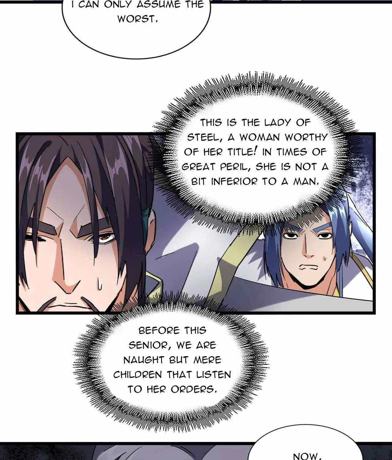 Read Magic Emperor chapter 222 image 8 on Lezhin