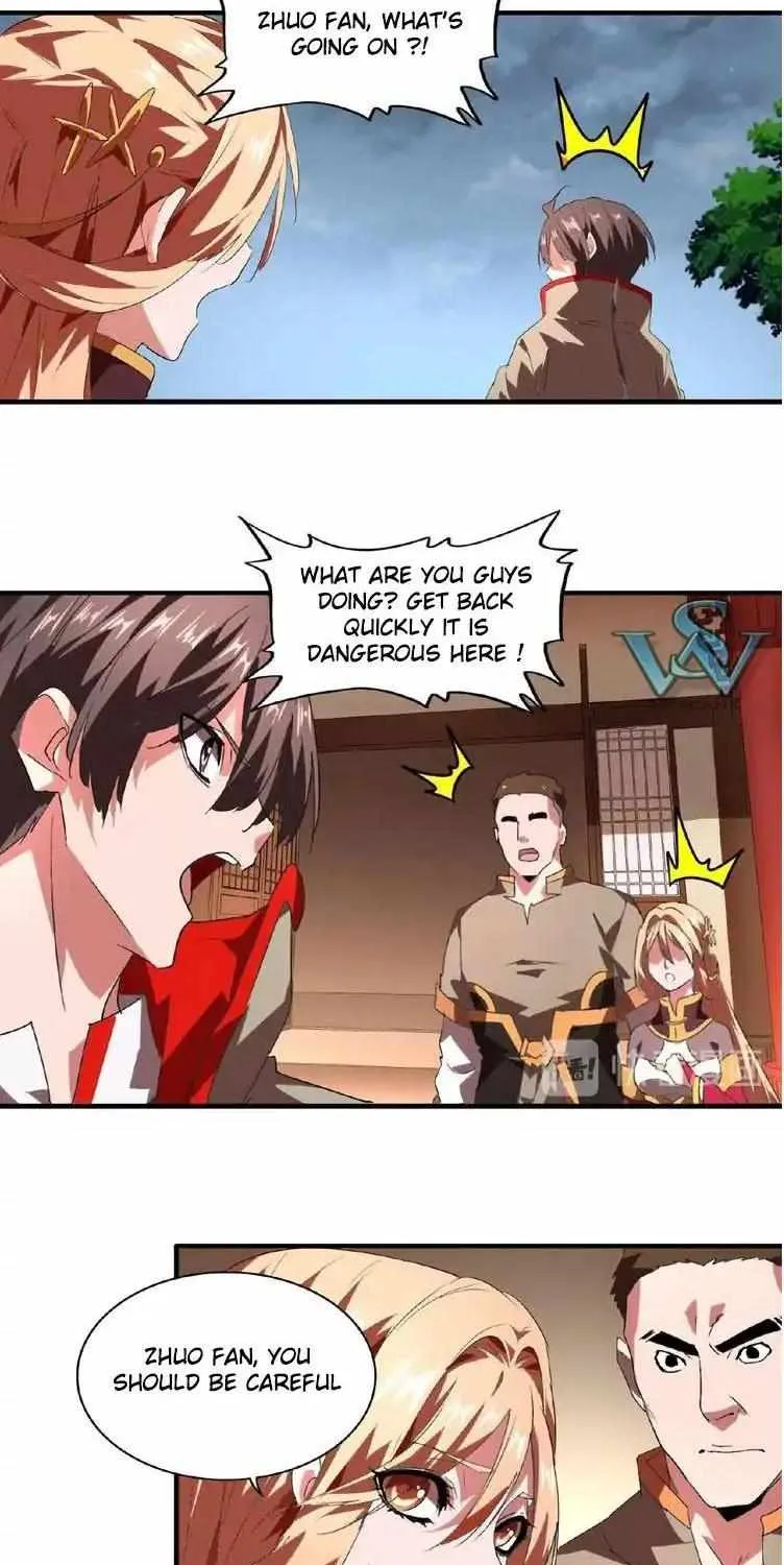 Read Magic Emperor chapter 23 image 7 on Lezhin