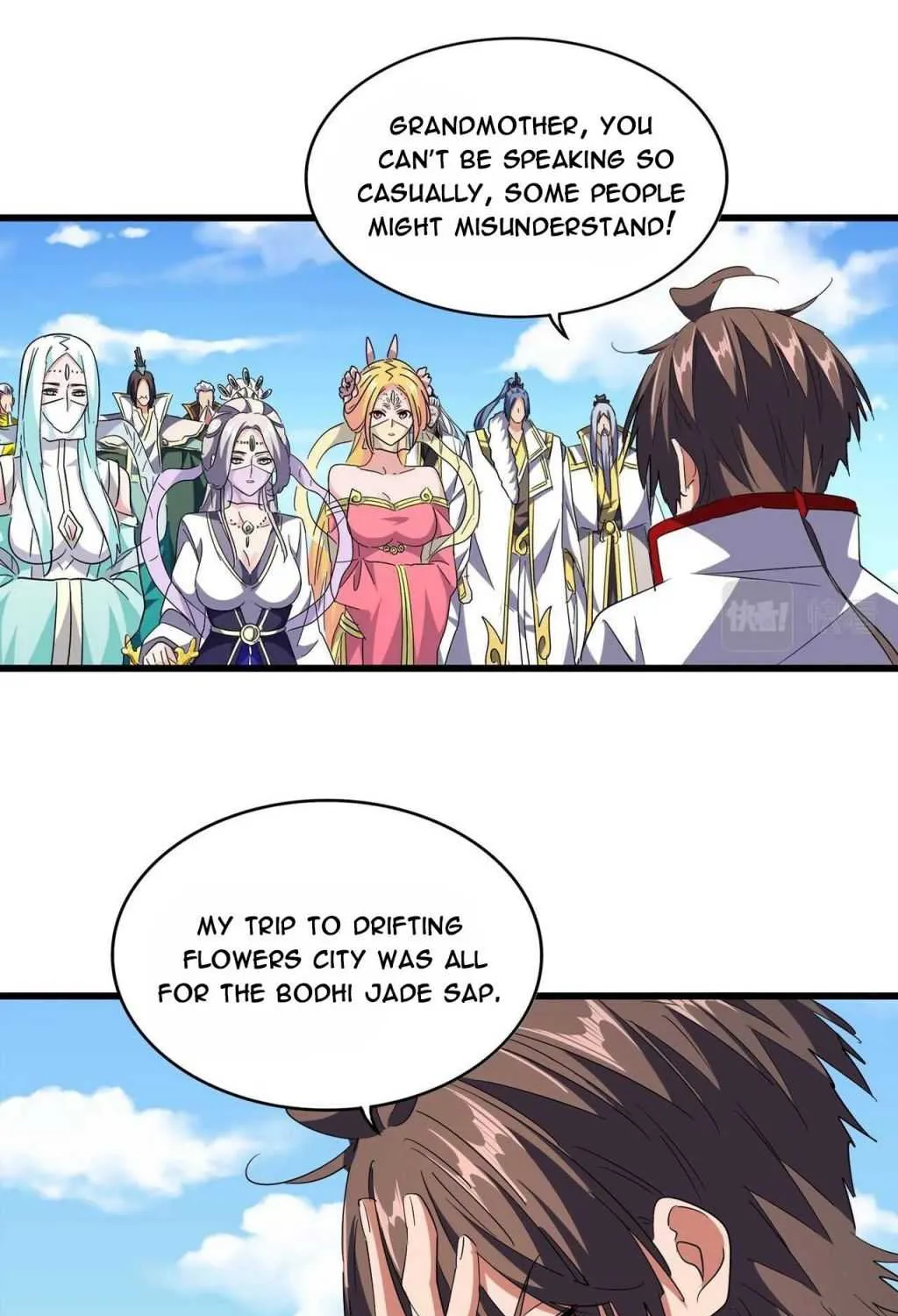 Read Magic Emperor chapter 240 image 2 on Lezhin