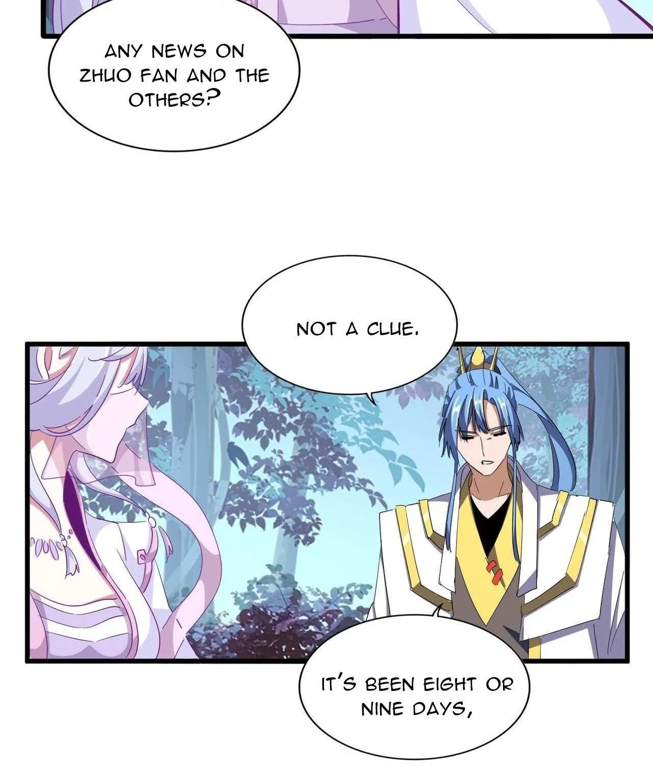 Read Magic Emperor chapter 320 image 4 on Lezhin
