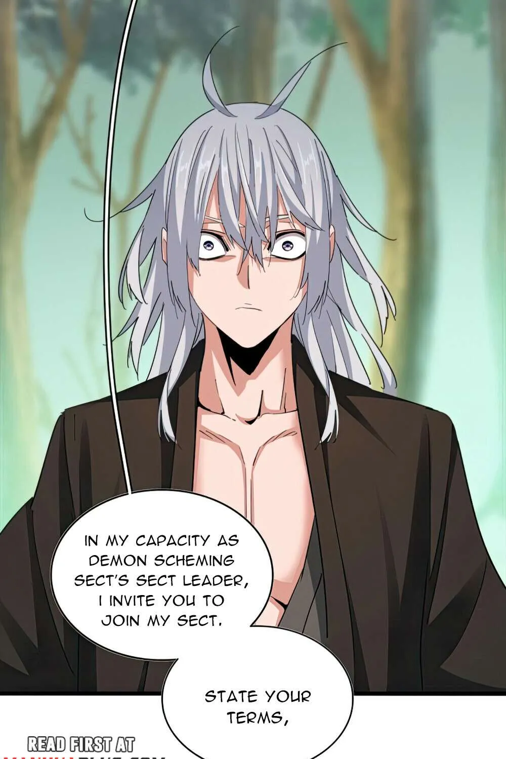 Read Magic Emperor chapter 367 image 12 on Lezhin