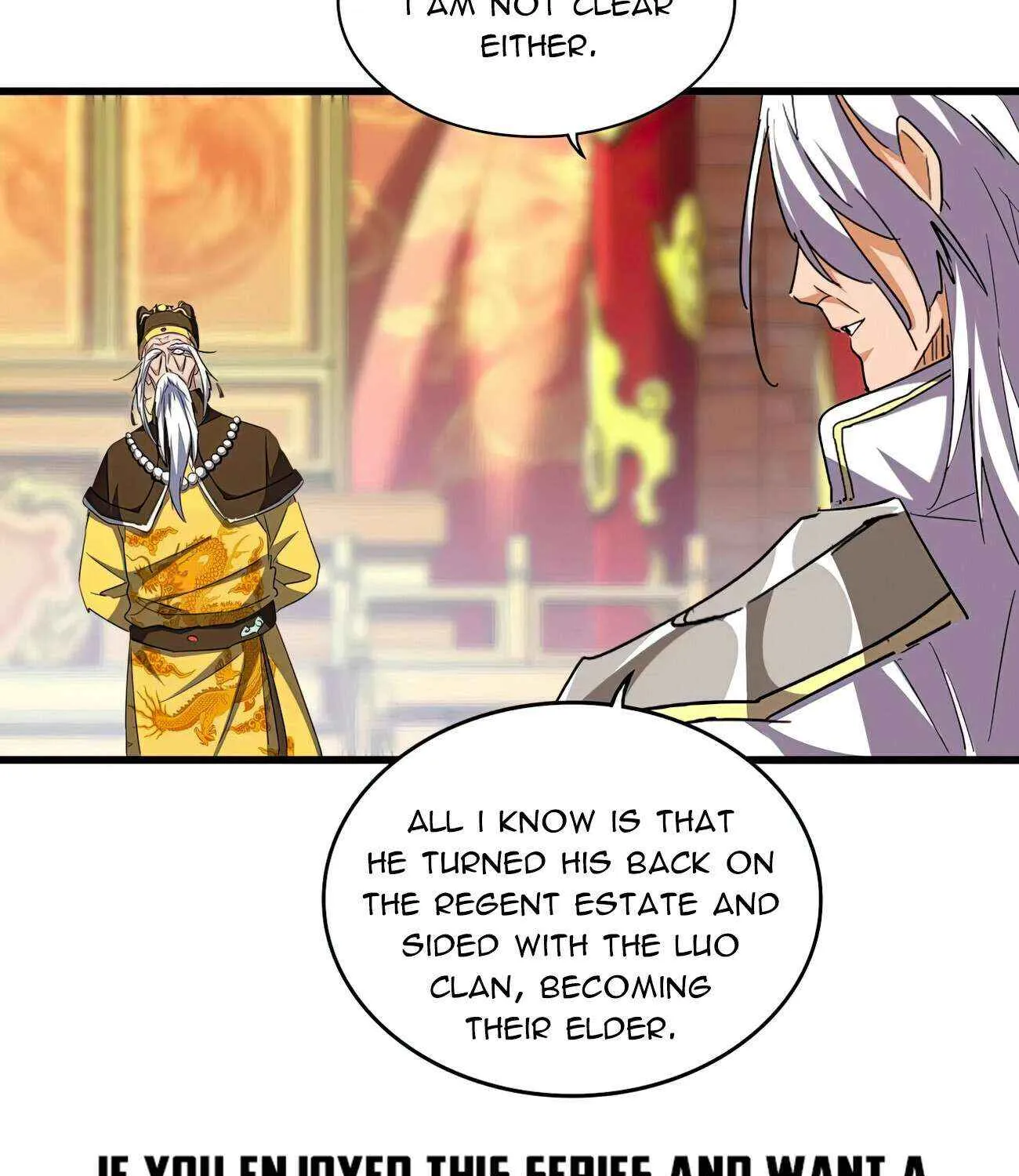 Read Magic Emperor chapter 373 image 32 on Lezhin