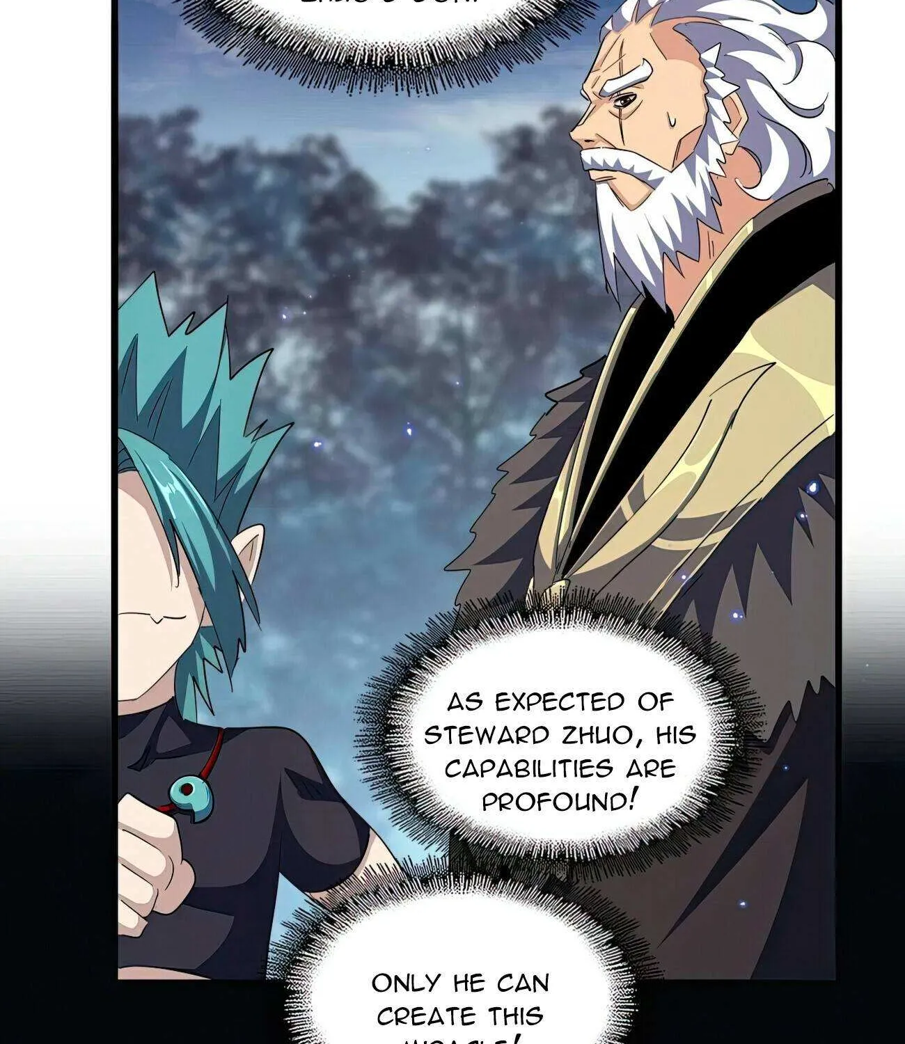 Read Magic Emperor chapter 375 image 8 on Lezhin