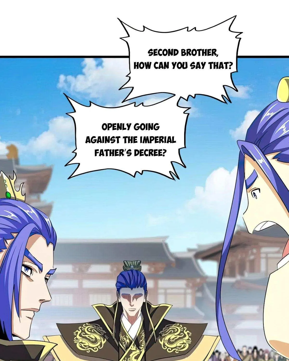 Read Magic Emperor chapter 380 image 26 on Lezhin