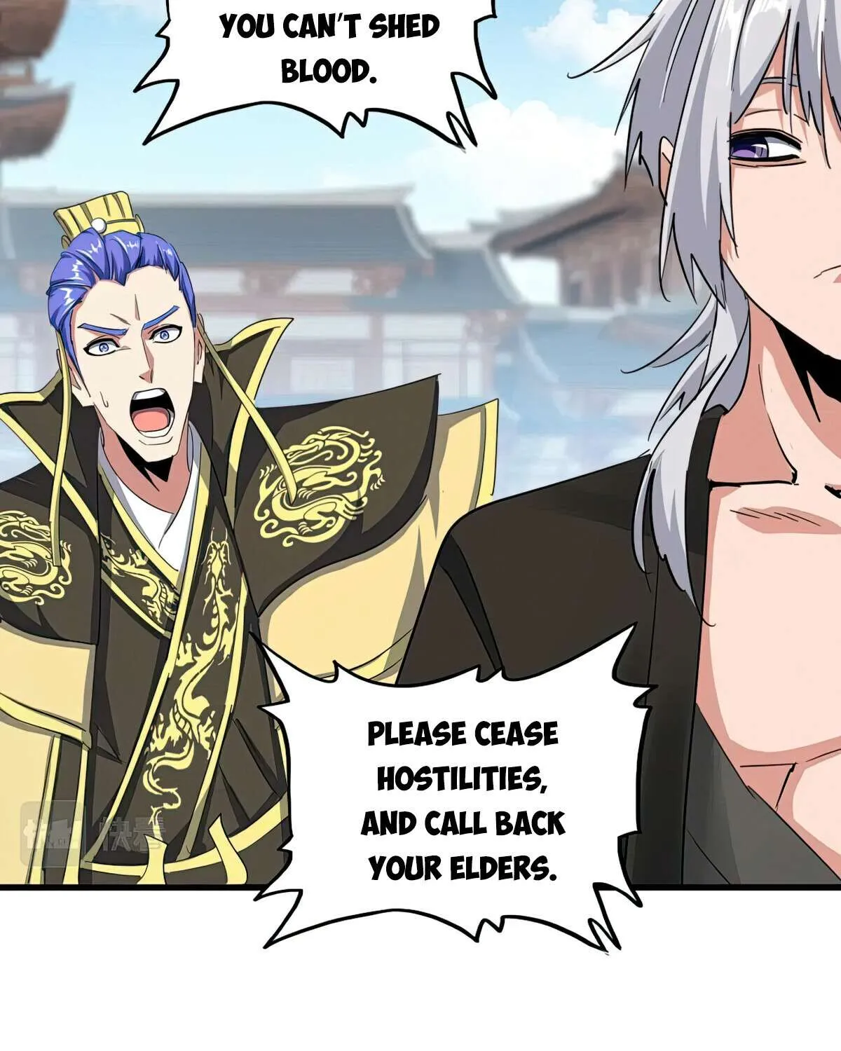 Read Magic Emperor chapter 384 image 29 on Lezhin