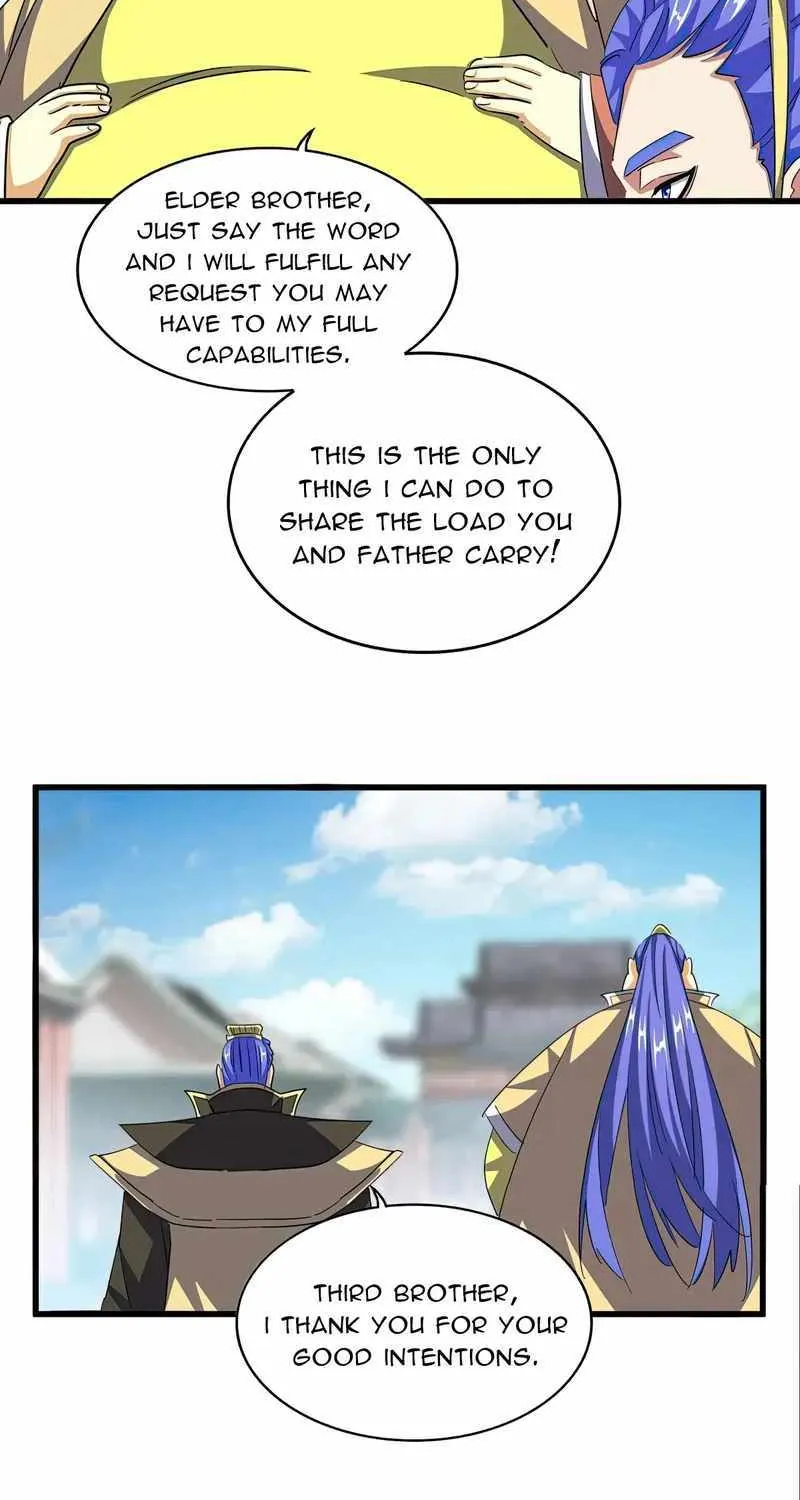Read Magic Emperor chapter 390 image 36 on Lezhin