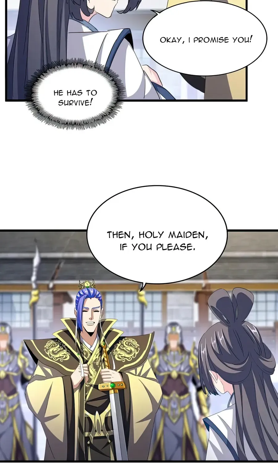 Read Magic Emperor chapter 398 image 13 on Lezhin