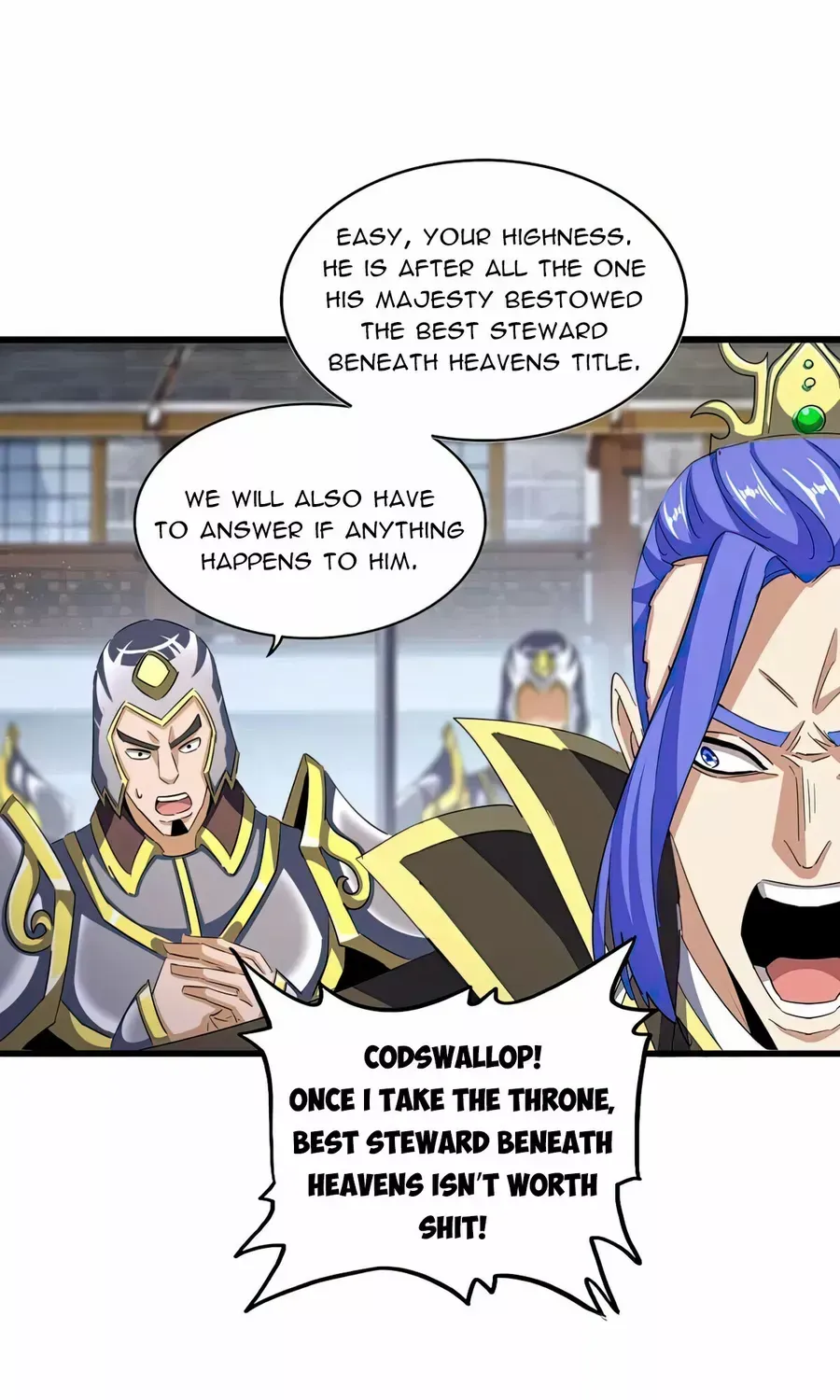 Read Magic Emperor chapter 398 image 9 on Lezhin
