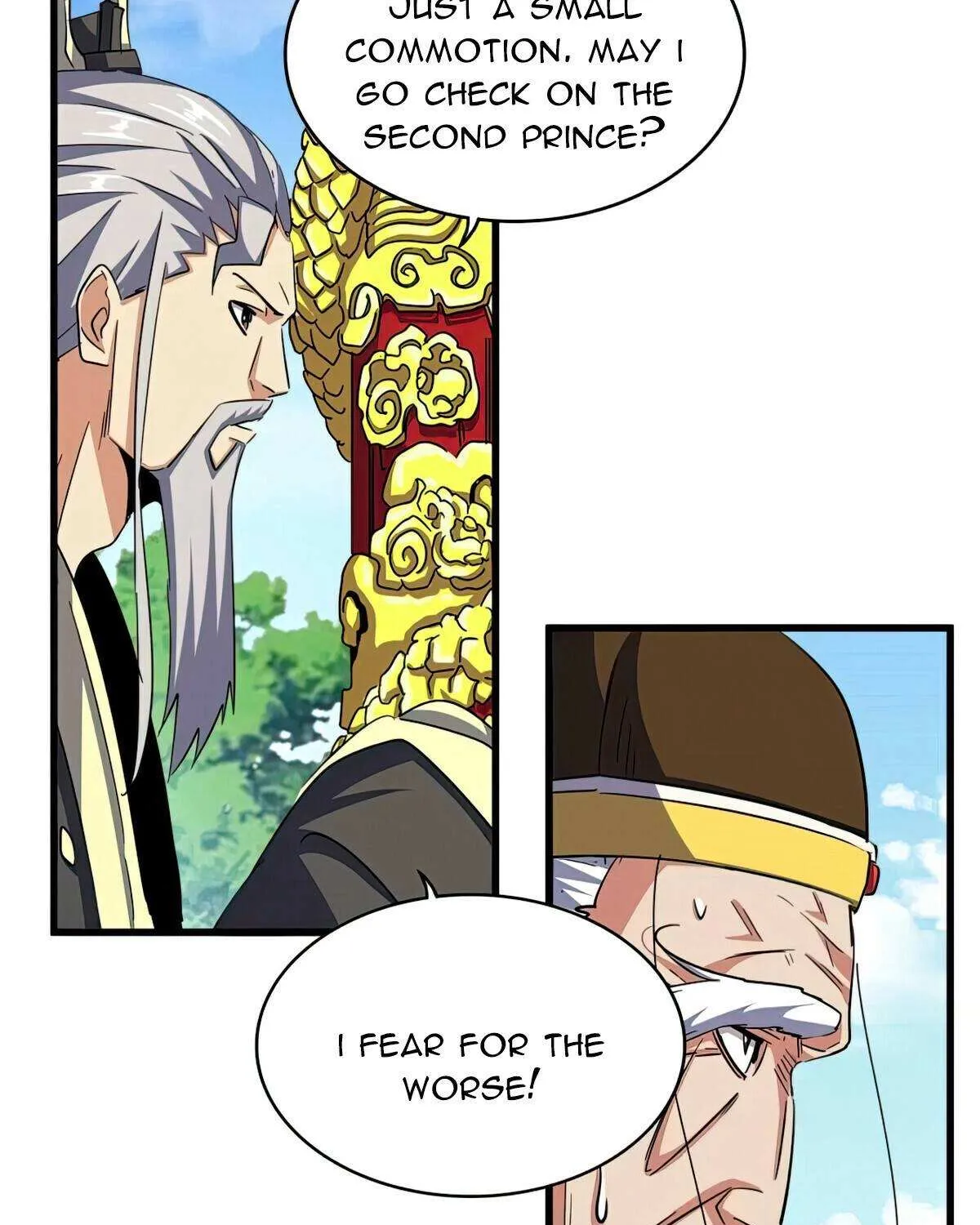 Read Magic Emperor chapter 399 image 37 on Lezhin