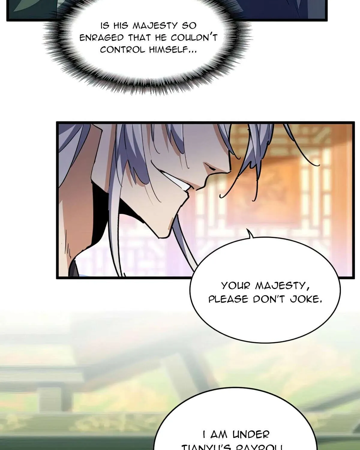 Read Magic Emperor chapter 415 image 8 on Lezhin