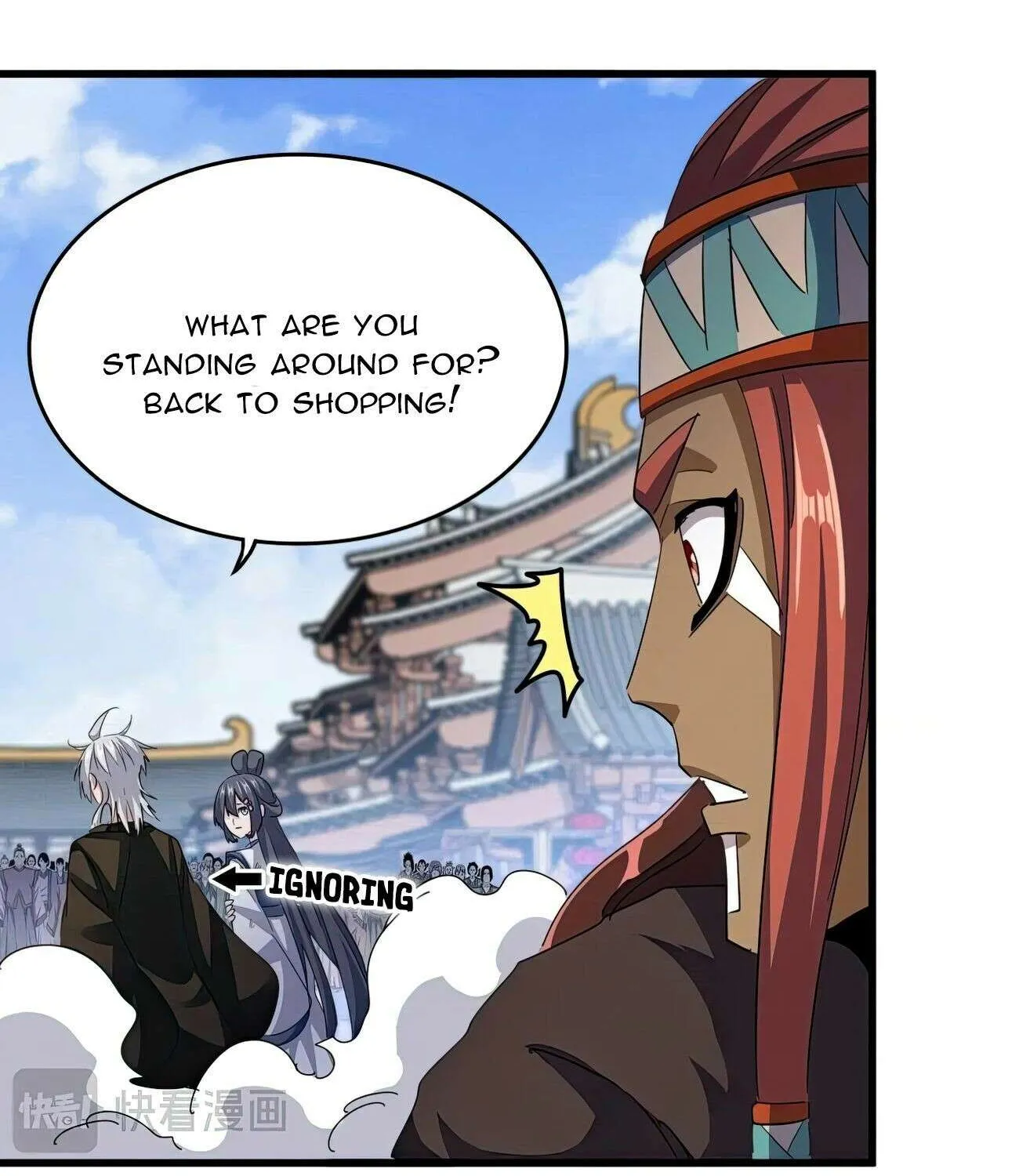 Read Magic Emperor chapter 418 image 61 on Lezhin