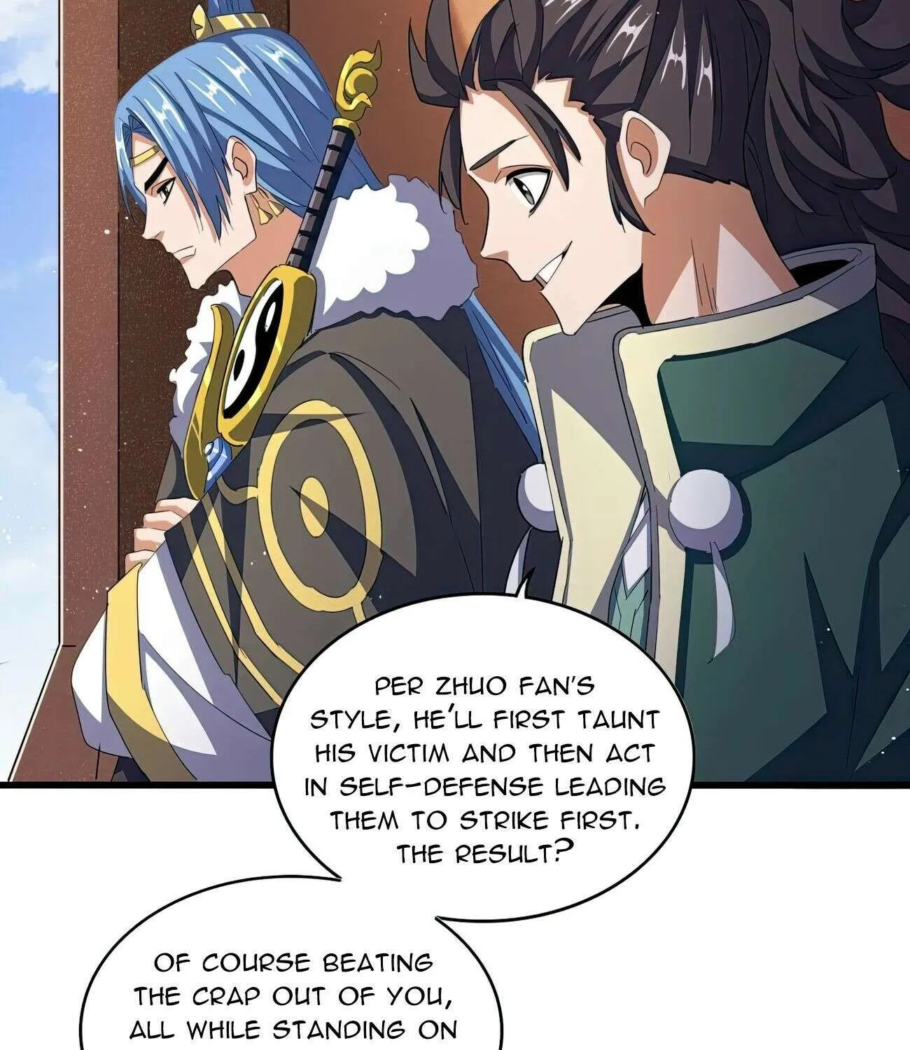 Read Magic Emperor chapter 419 image 3 on Lezhin